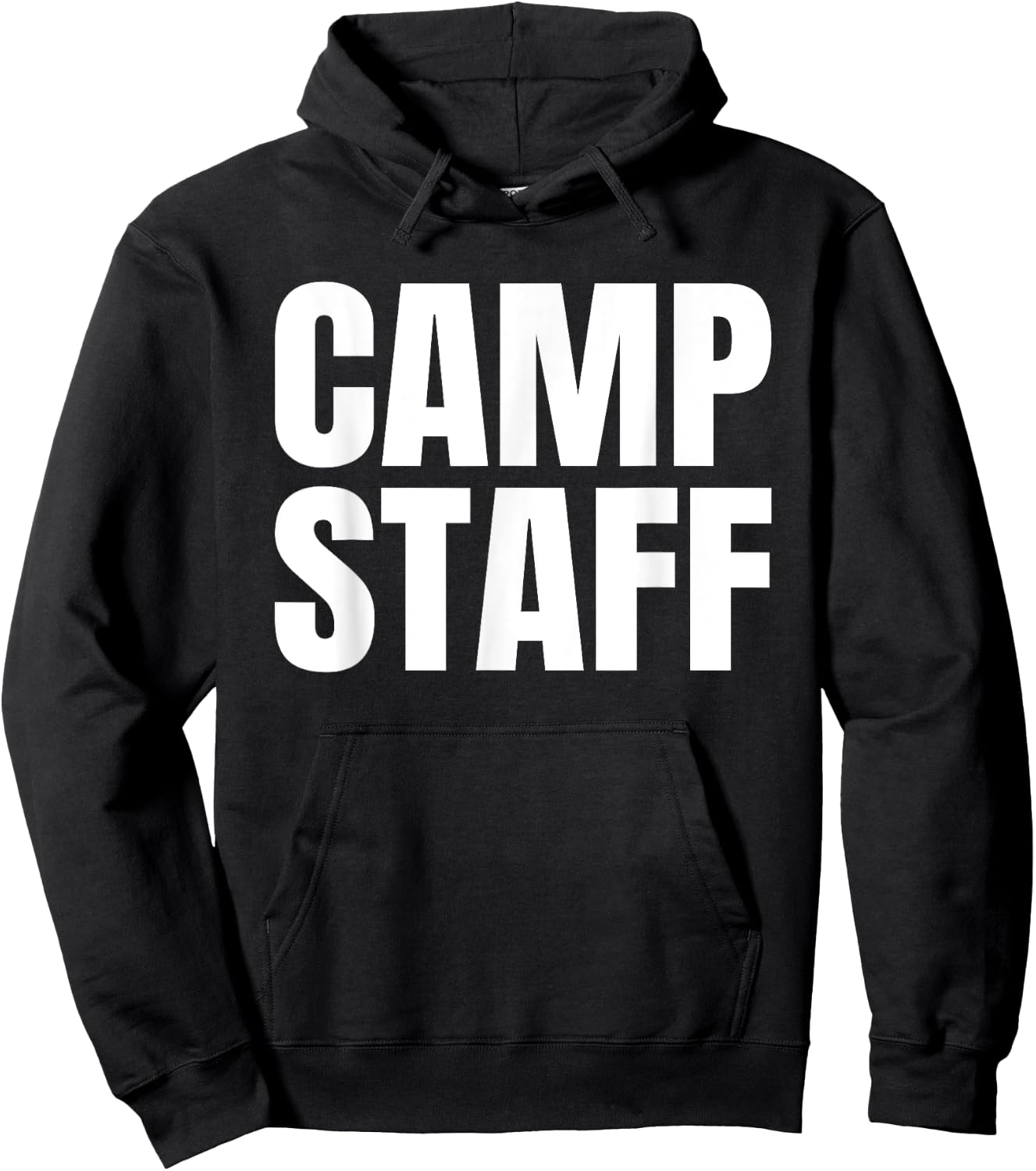 Summer Camp Staff Counselor Camping Camper Men Women Kids Hoodie - Hoodie | Black