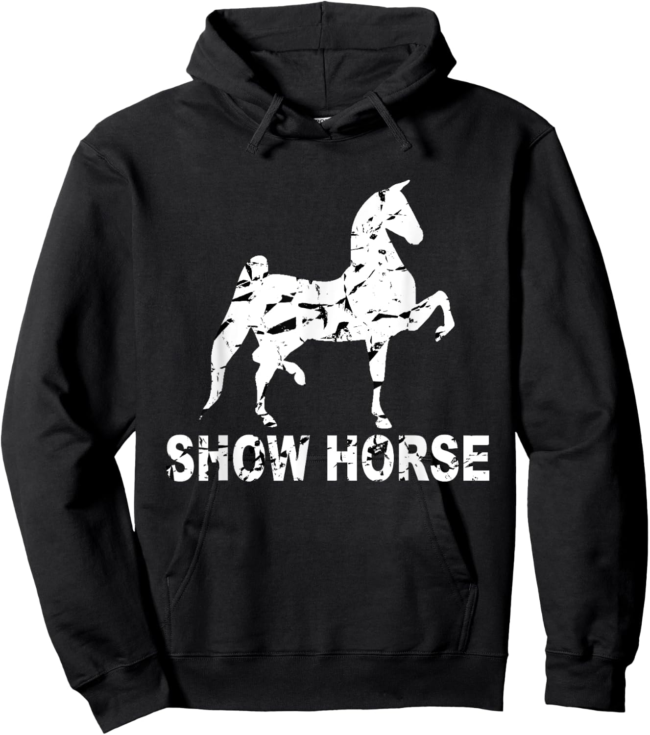 American Saddlebred Horse Training Gaited Horses Equitation Hoodie - Hoodie | Black