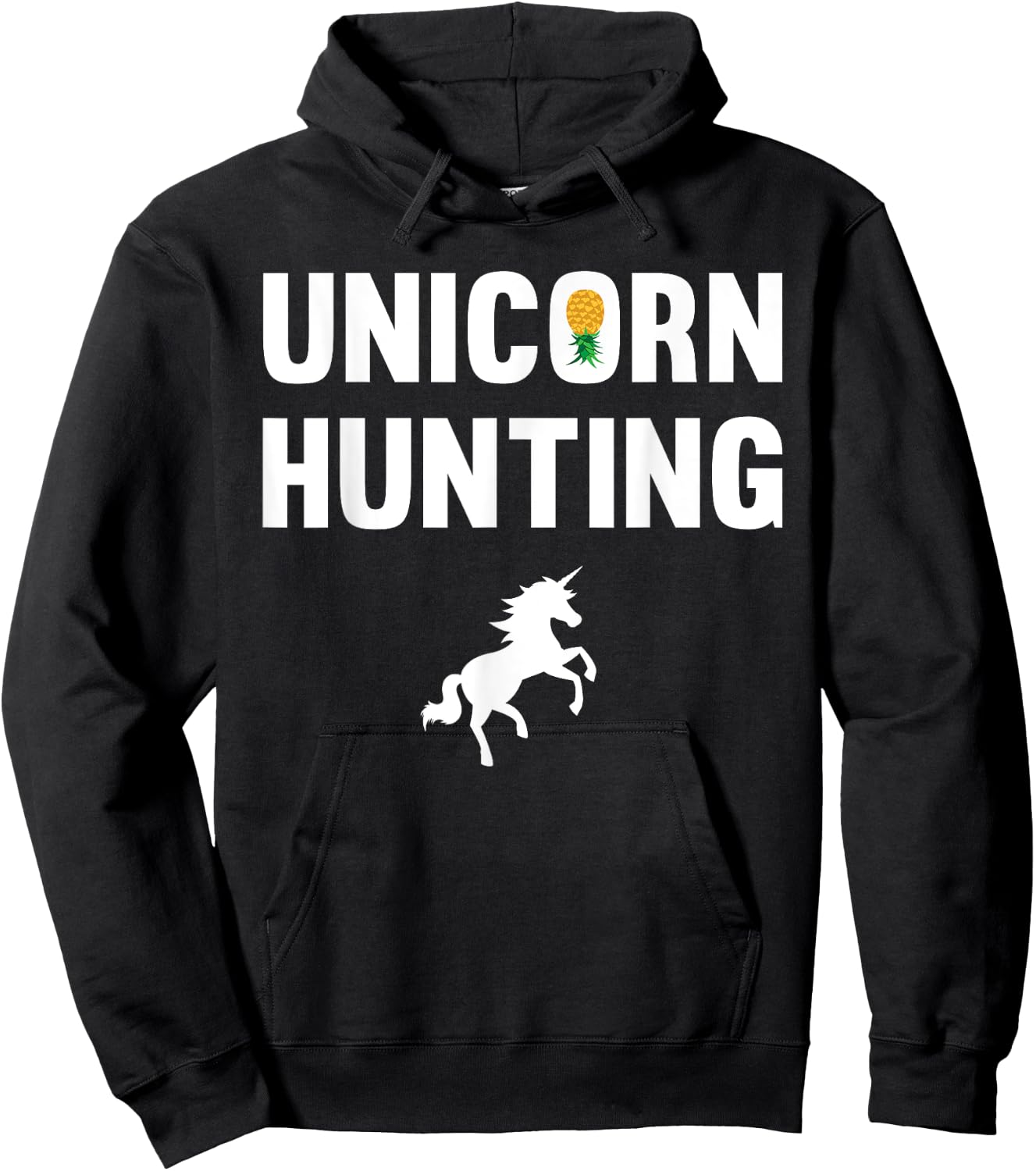 Unicorn Hunting Funny Swingers Polyamory Couple Swinging Hoodie - Hoodie | Black