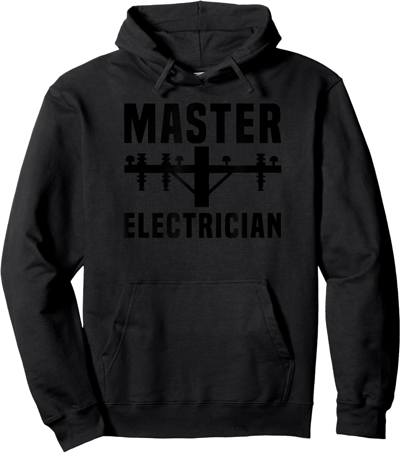 Electrician Funny - Master Electrician Hoodie - Hoodie | Black