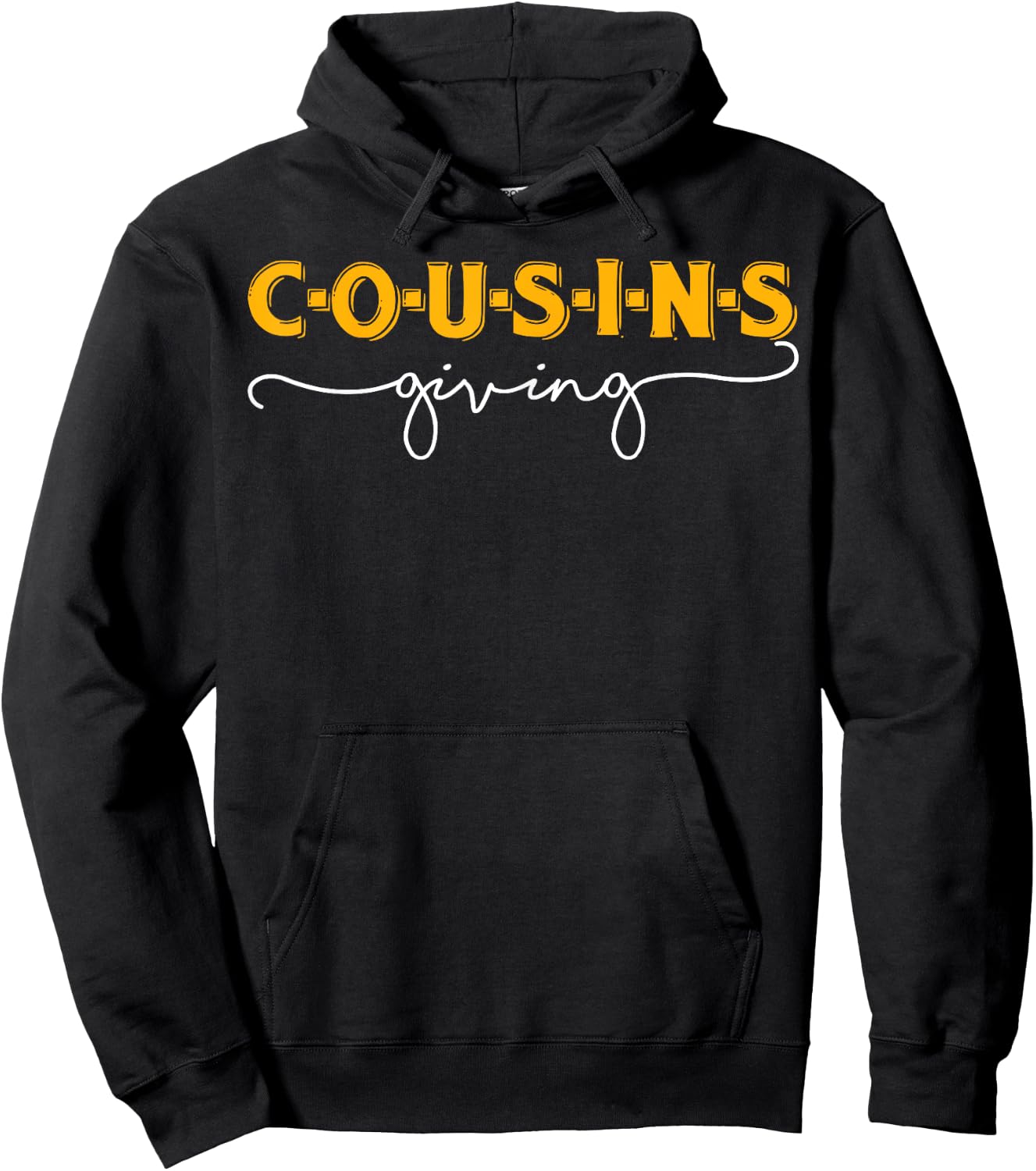 Cousins Giving Thanksgiving Shirt for Boys Girls Kid Toddler Hoodie - Hoodie | Black