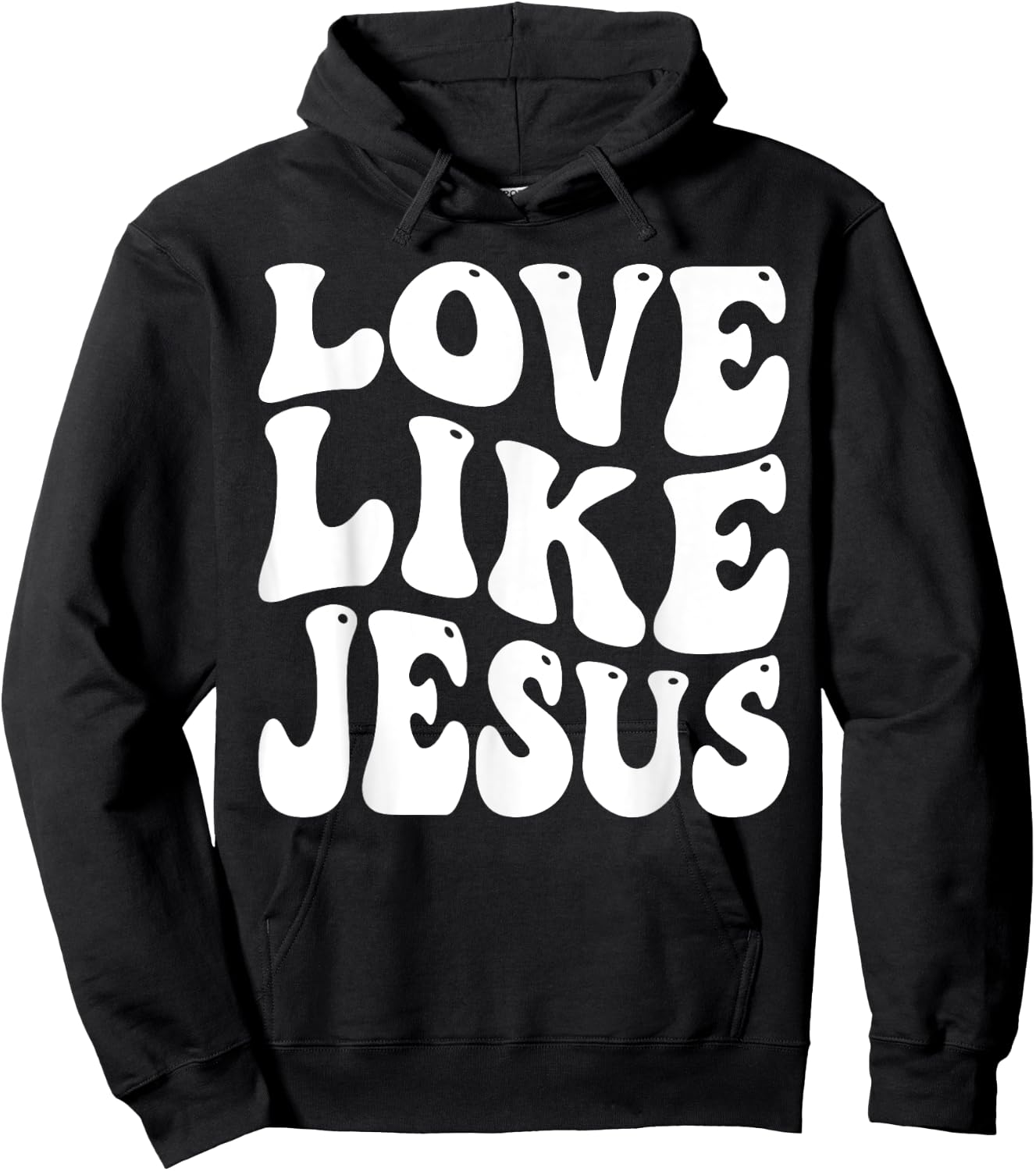 Christian Love Like Jesus Hoodie - Hoodie | Black