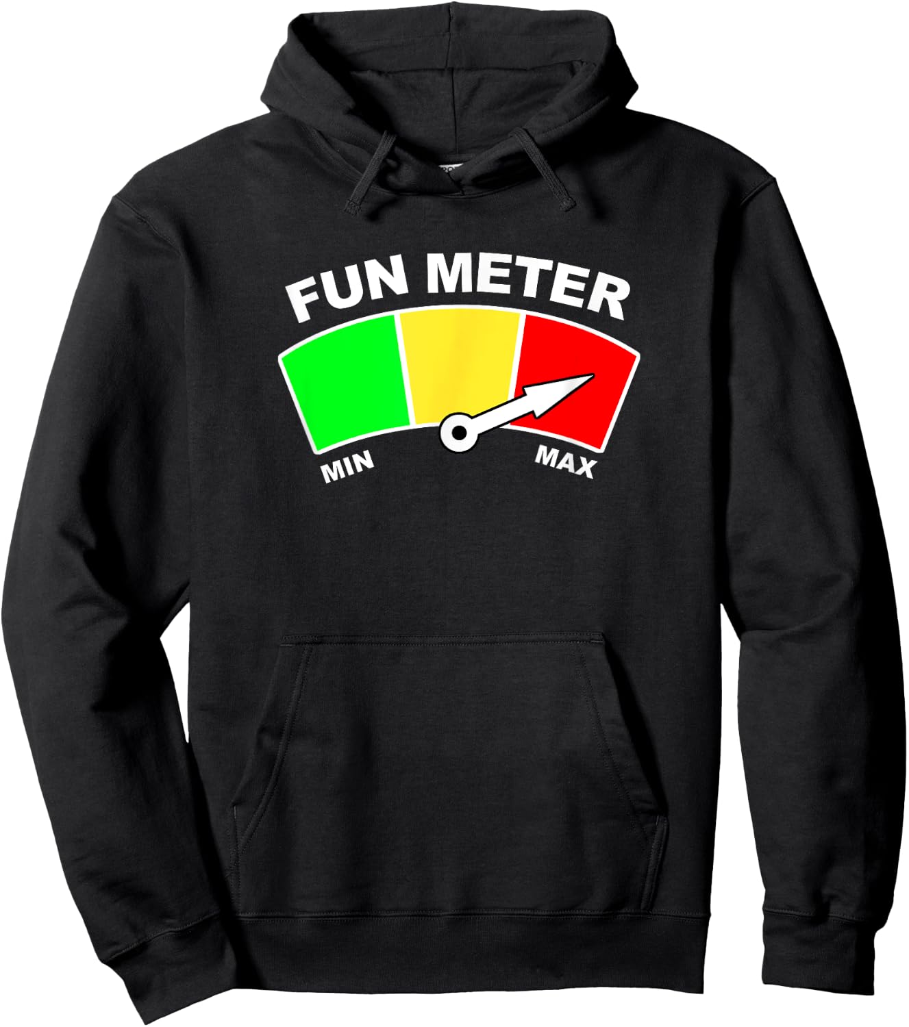 Ready For Fun Collection Fun Meter Hoodie - Hoodie | Black