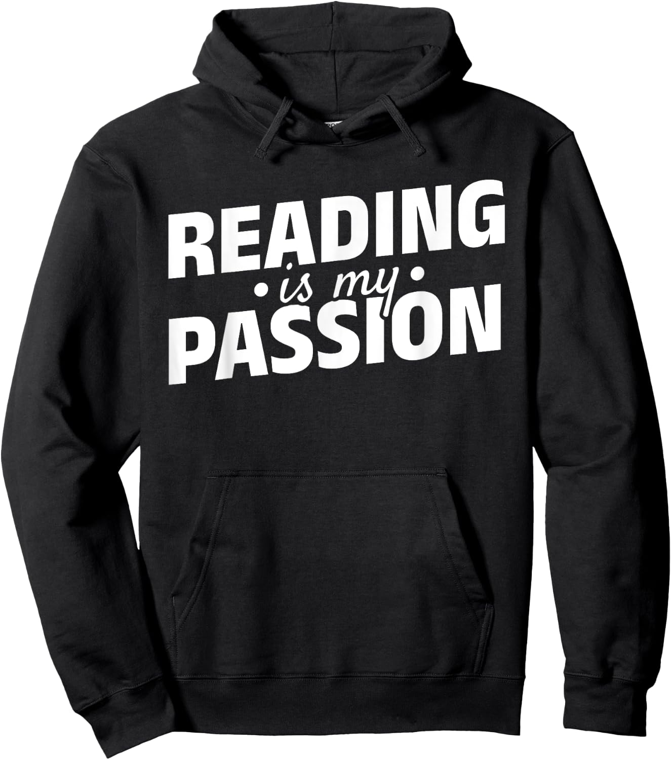 Reading Is My Passion Bookworm Book Lover Book Reading Hoodie - Hoodie | Black