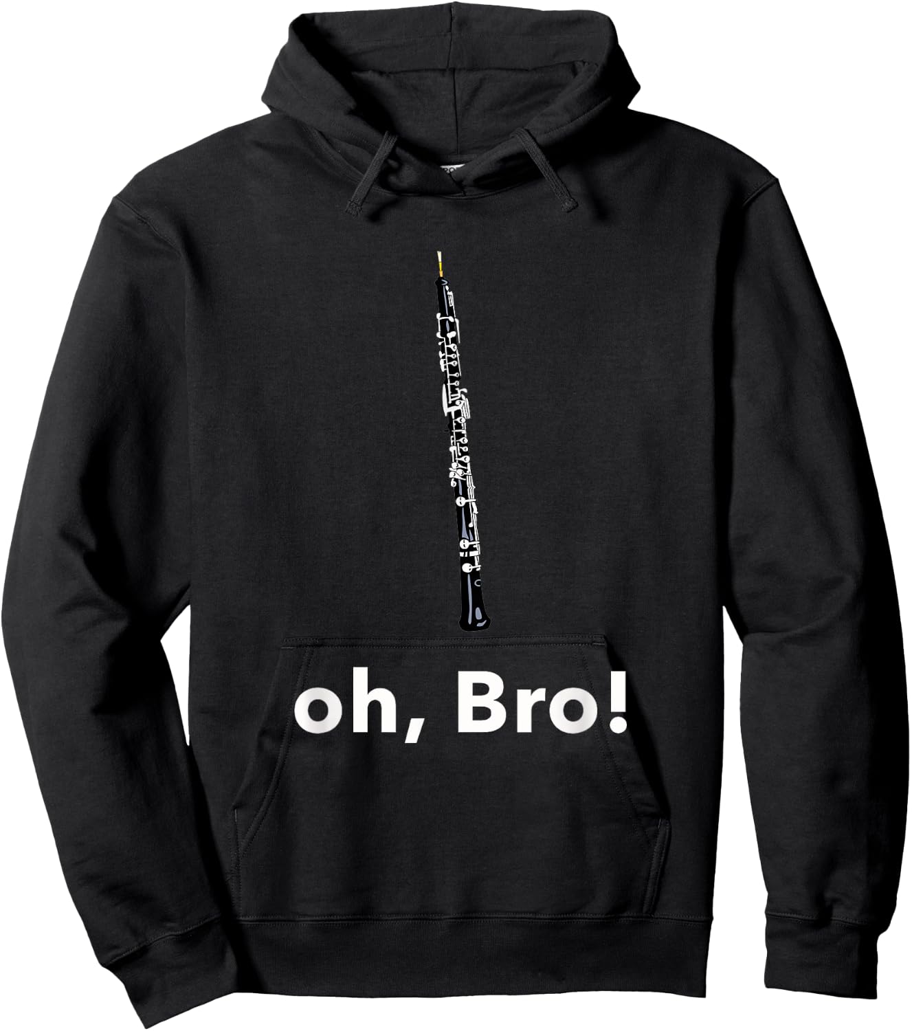 Funny Oboe Player Oboist Musician Music Teacher Pun Oboe Hoodie - Hoodie | Black