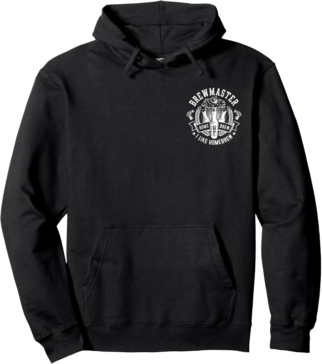 2 Sided Brewmaster Craft Beer I Like Homebrew Brewery Hoodie - Hoodie | Black
