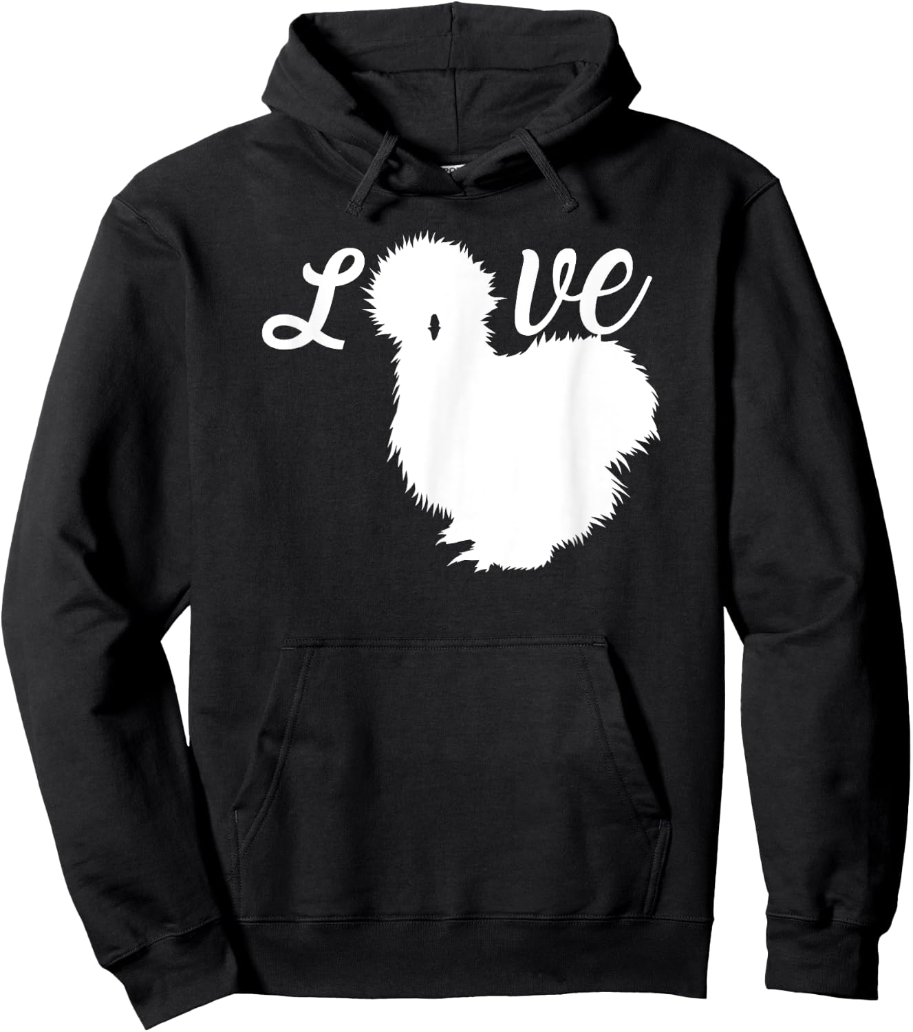 Silkie Chickens Chicken Chickens Whisperer Chicken Lover Hoodie - Hoodie | Black