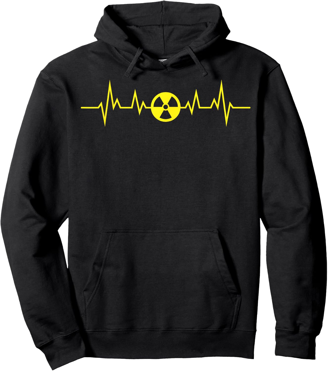 Funny Nuclear Radioactive Symbol Design Rad Tech Radiology Hoodie - Hoodie | Black