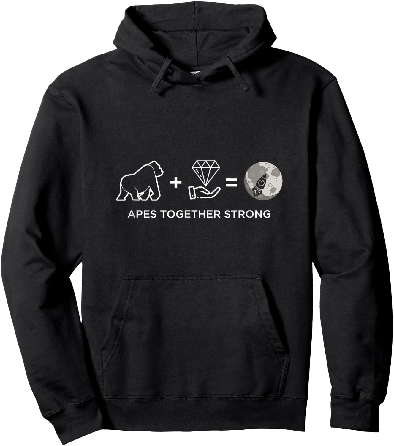 Apes Together Strong Hoodie - Hoodie | Black