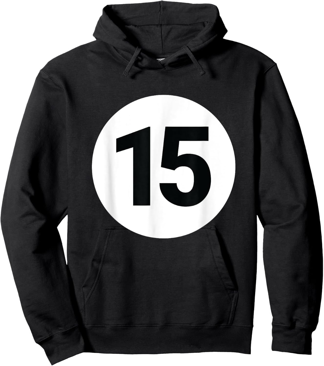 8 Pool Ball 15 Billiards Costume Halloween Group Matching Hoodie - Hoodie | Black