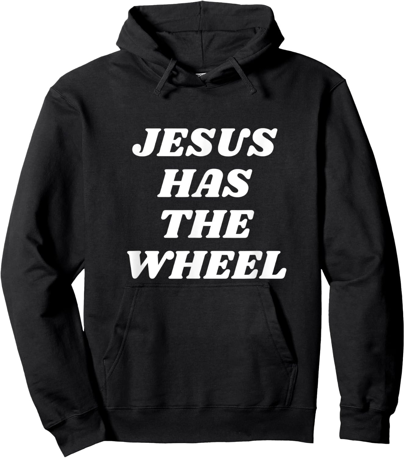 Jesus Has the Wheel Hoodie - Hoodie | Black