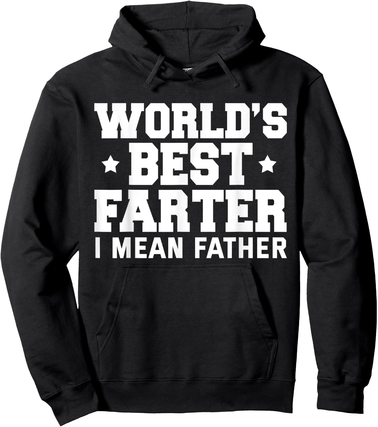 World's Best Farter I Mean Father Matching Daddy And Me Hoodie - Hoodie | Black