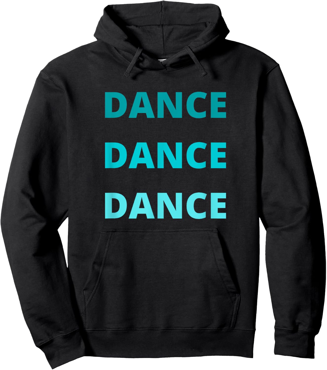 Green Teal Dance Dance Dance Hoodie - Hoodie | Black