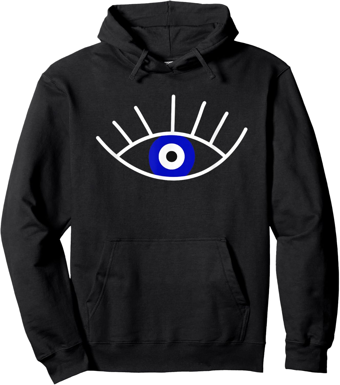 Evil Eye Curse Protection Seeing Eye Evil Eye Hoodie - Hoodie | Black