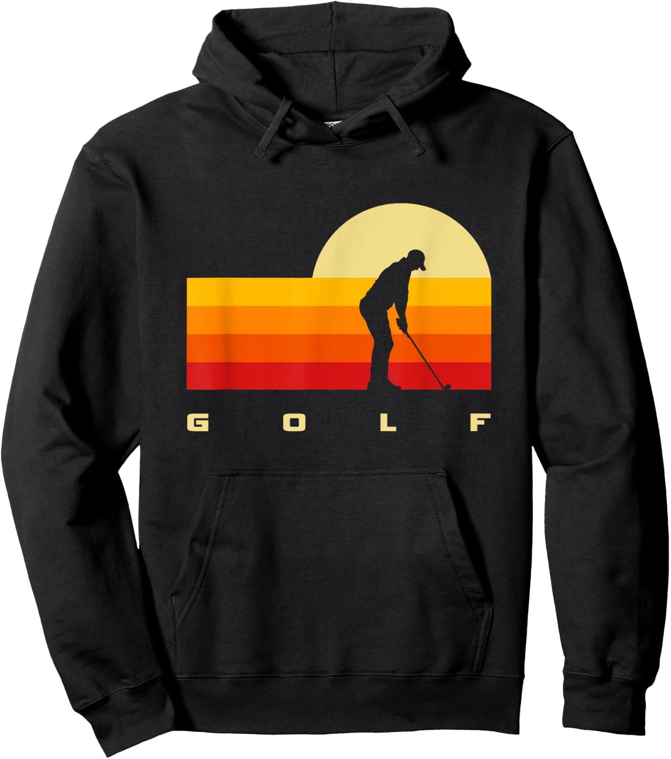Golfer Golf Hoodie - Hoodie | Black