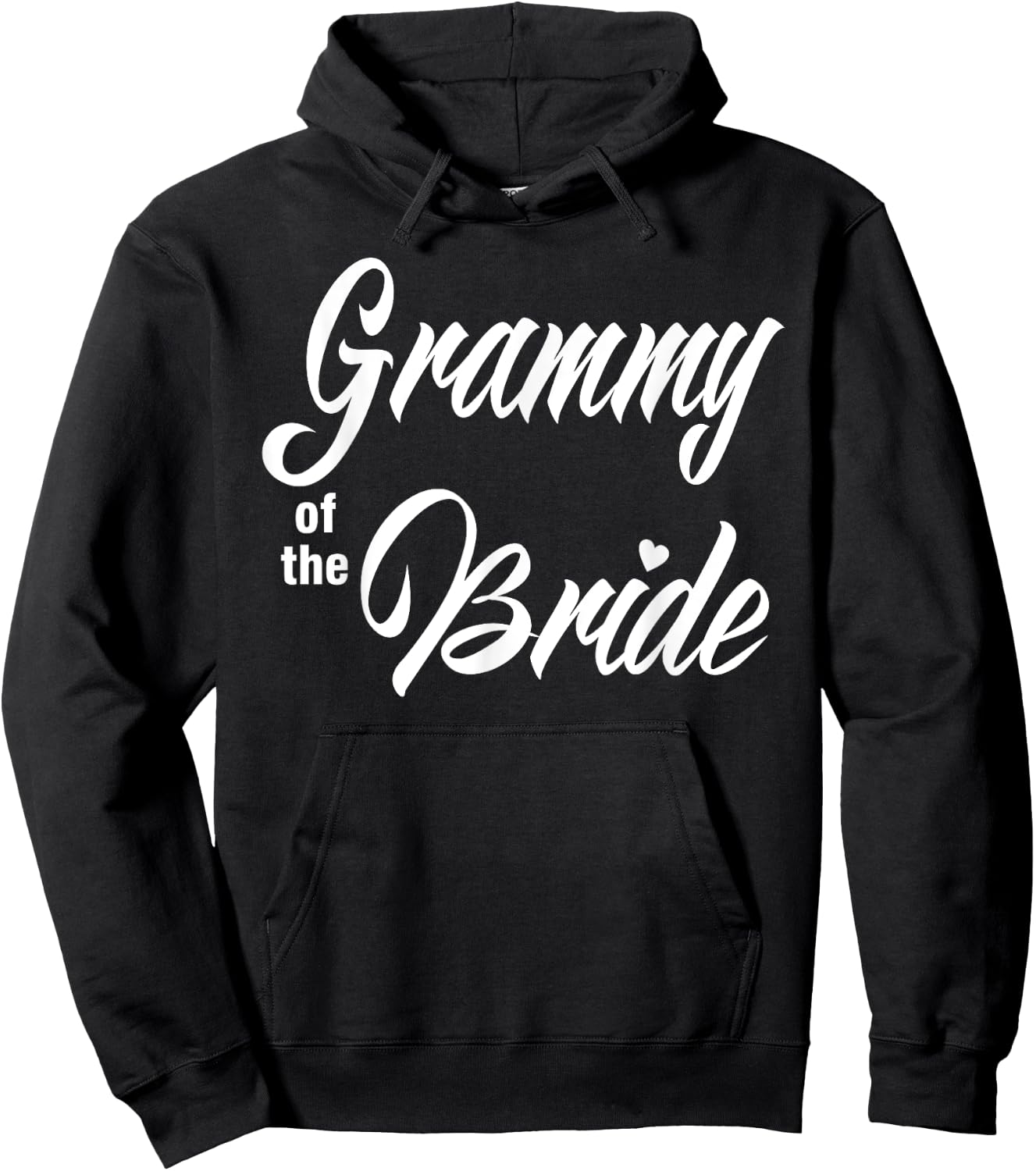 Grammy Of Bride Wedding Party Funny Matching Bridal Party Hoodie - Hoodie | Black