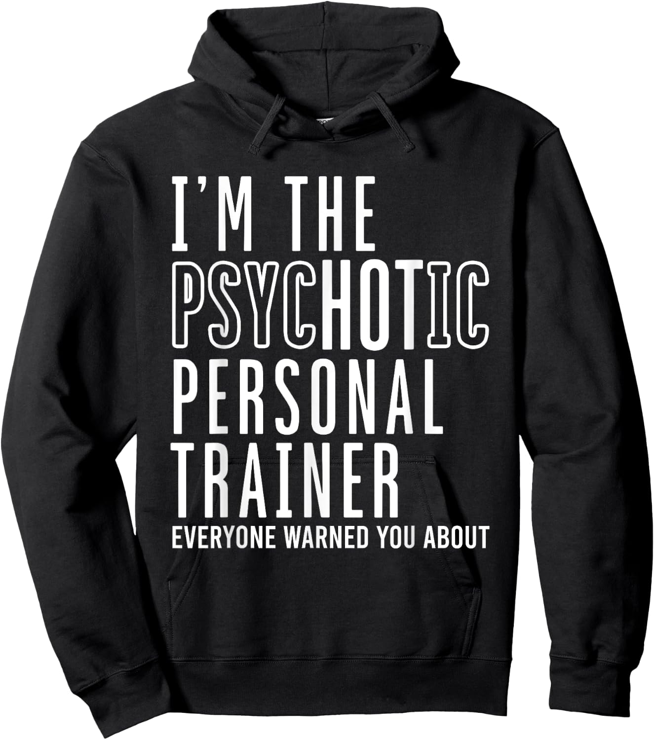 Personal Trainer Bodybuilding Workout Fitness Instructor Gym Hoodie - Hoodie | Black