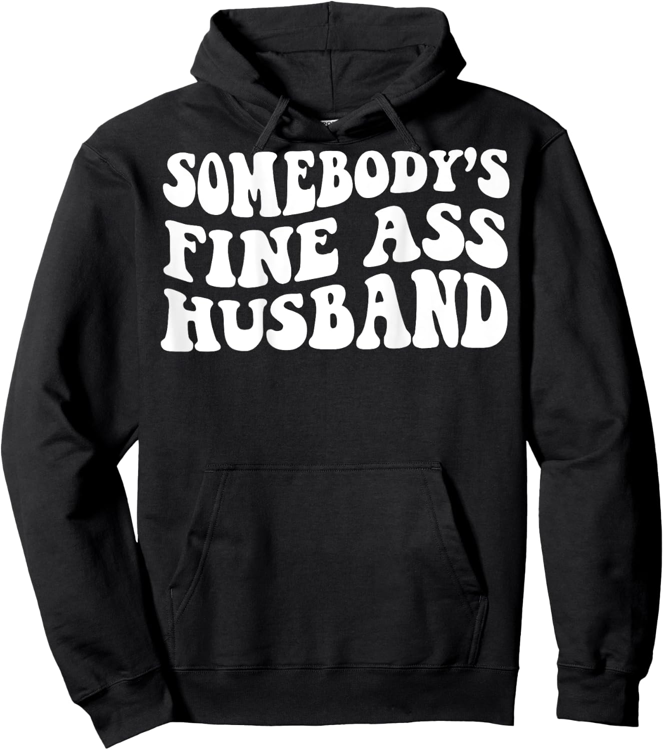 Somebody's fine ass husband Hoodie - Hoodie | Black