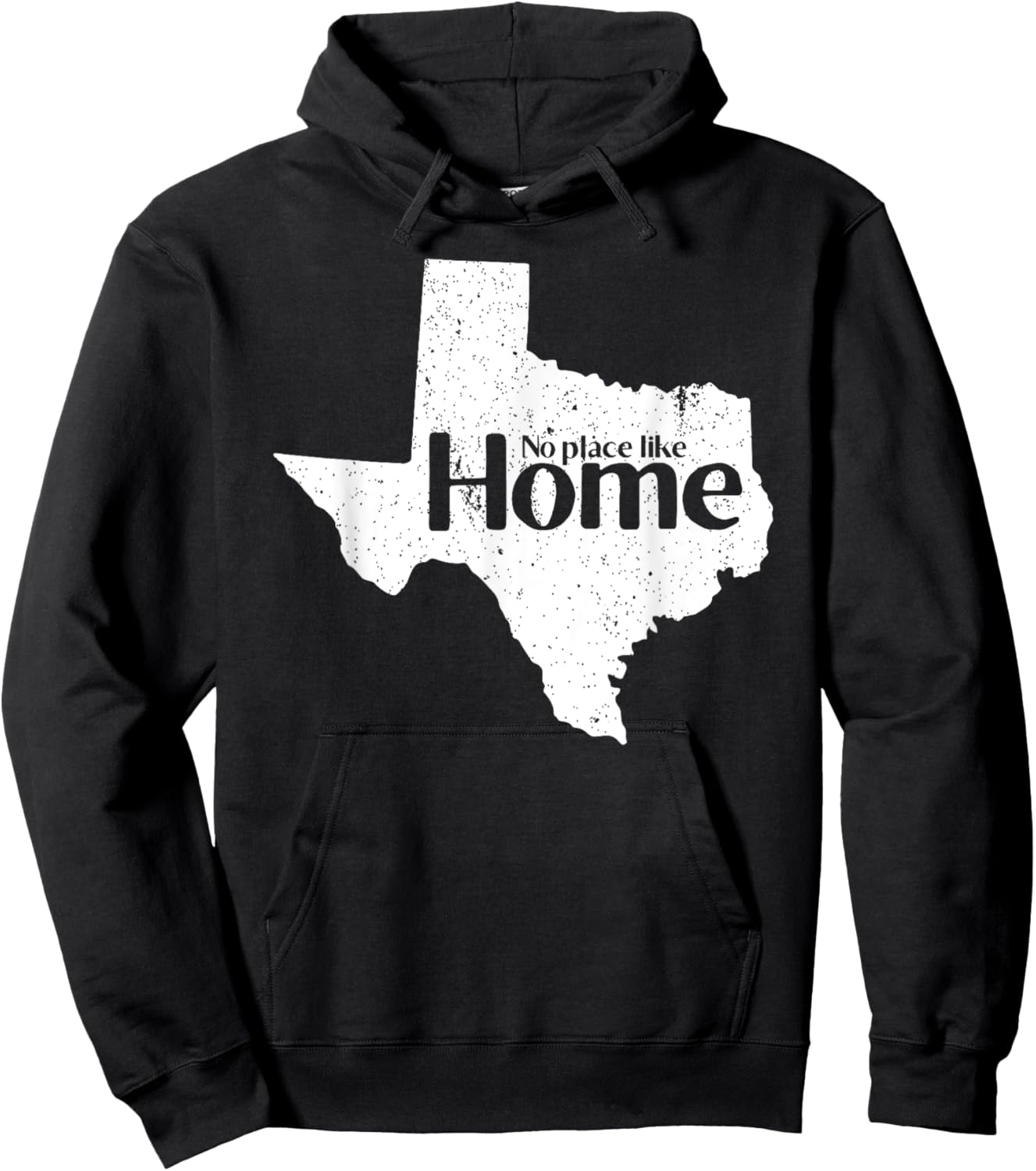 Texas - No Place Like Home Vintage Design Gift Hoodie - Hoodie | Black