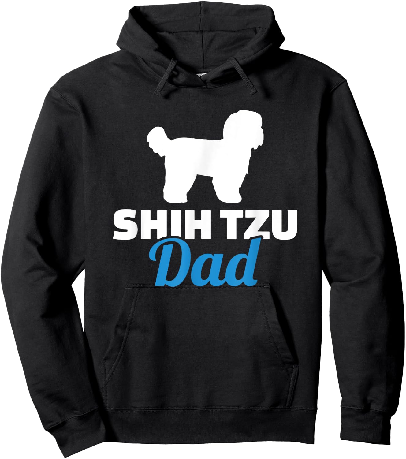Shih Tzu Dad Hoodie - Hoodie | Black