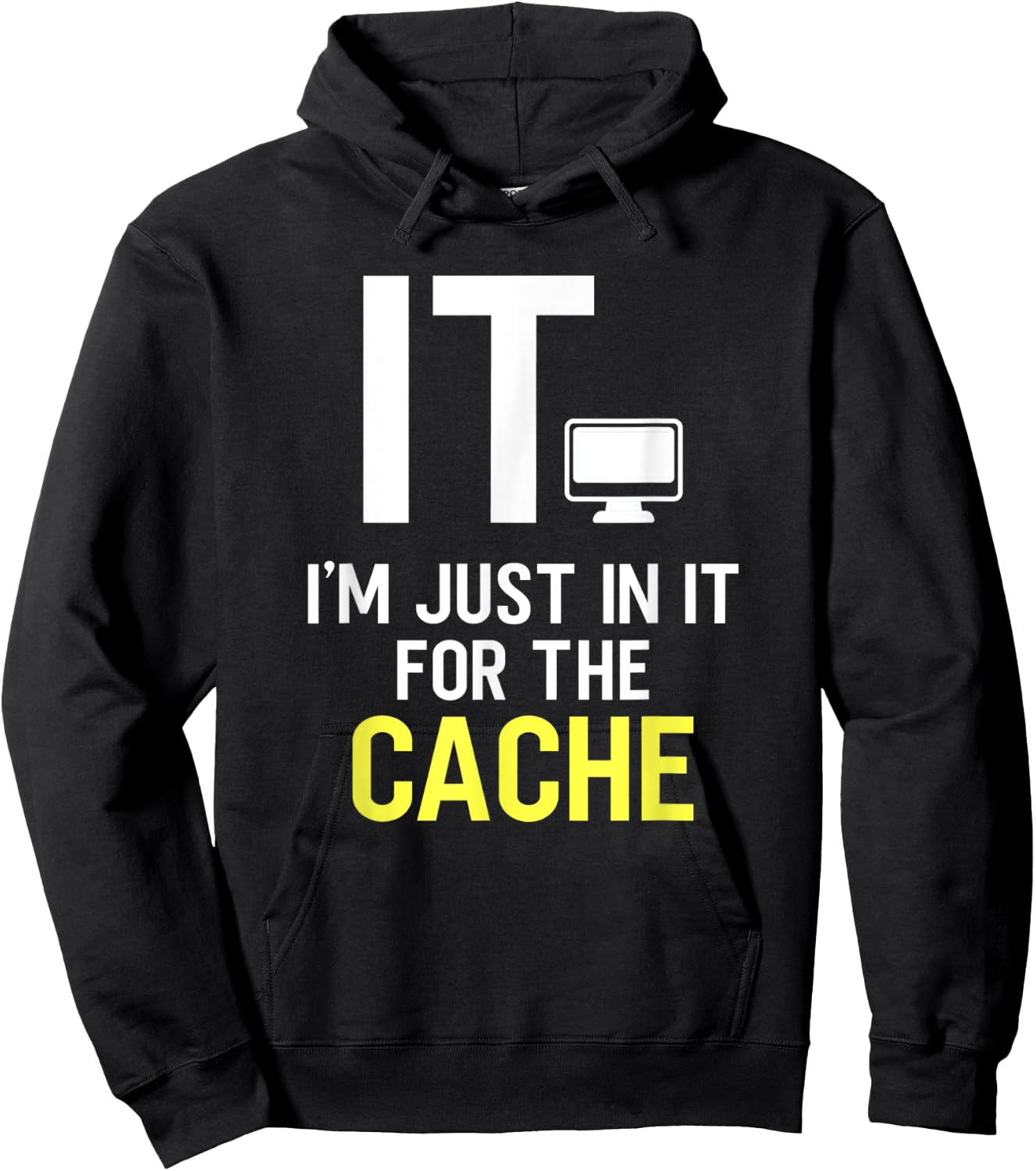 Tech Support IT Helpdesk Computer Geeks Funny Hoodie - Hoodie | Black