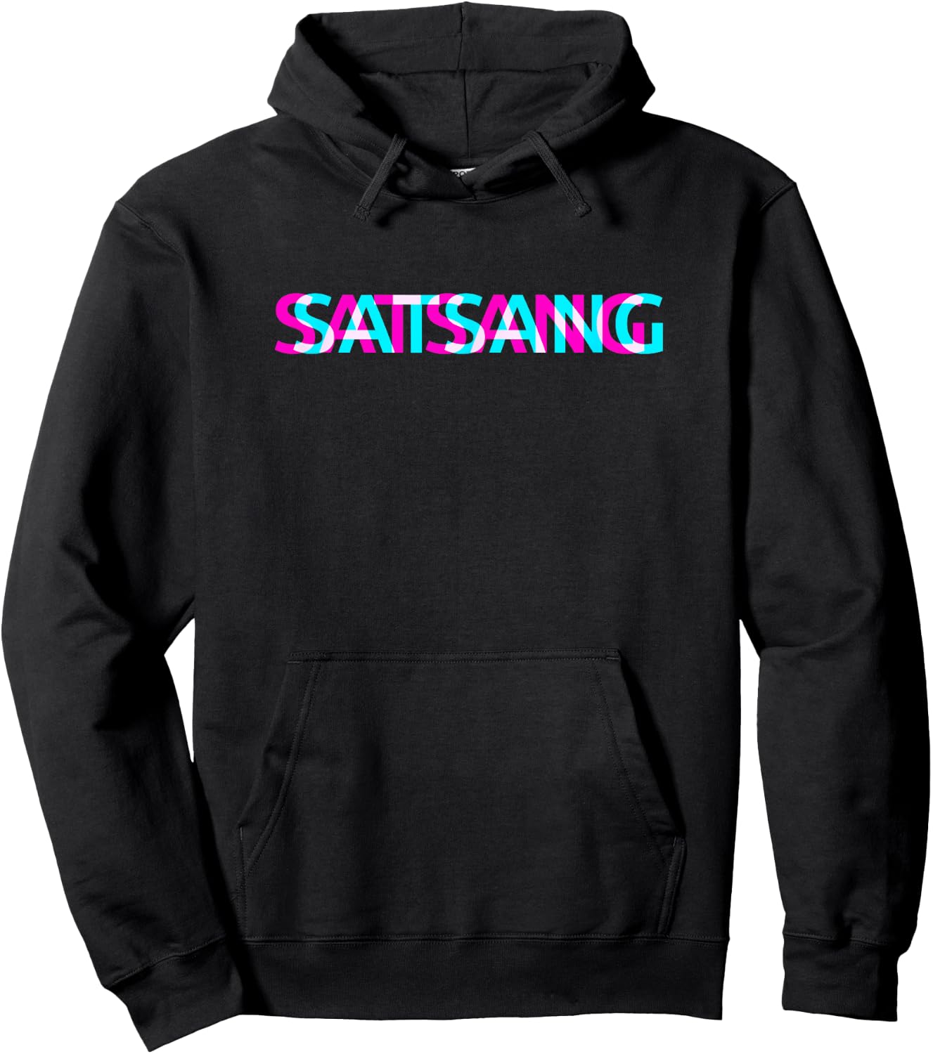 Satsang Yoga Chakra Meditation Spiritual Moon Child Hoodie - Hoodie | Black