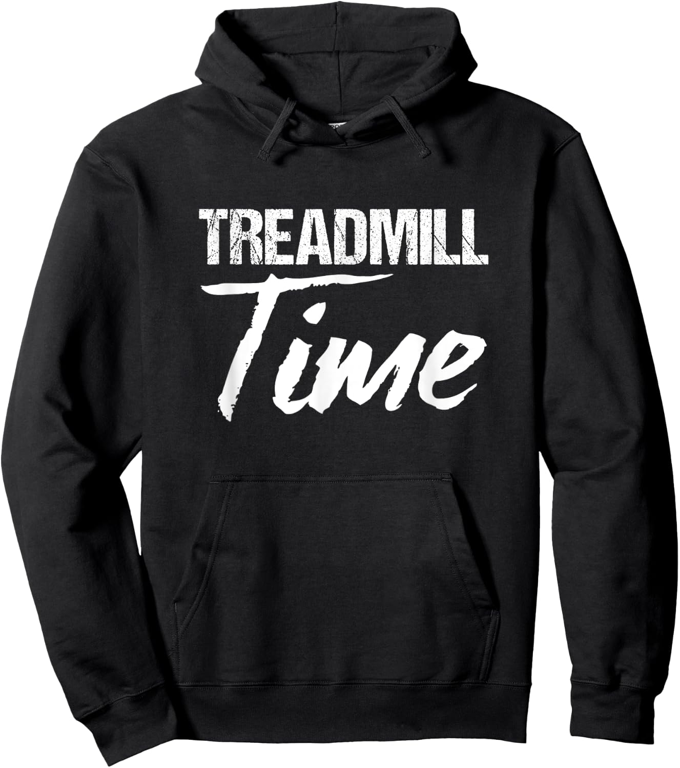 Treadmill Machine | Treadmill Time Hoodie - Hoodie | Black