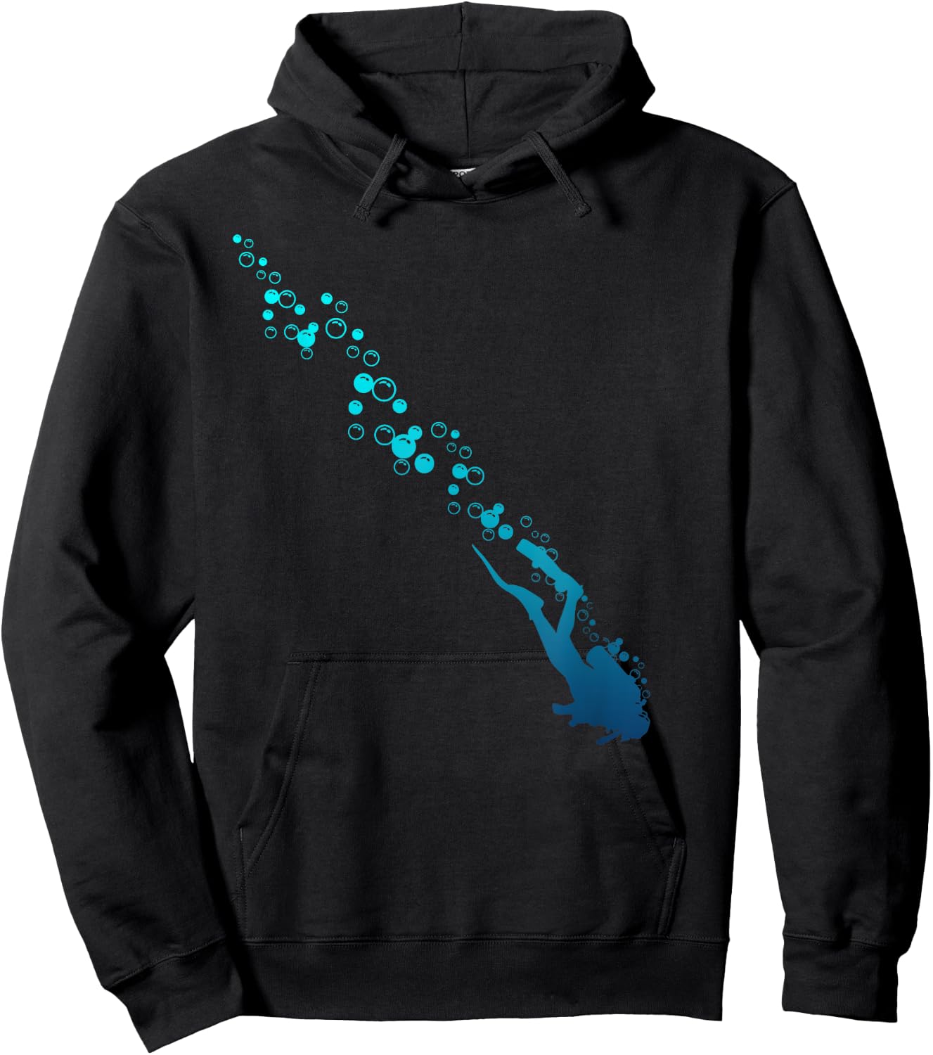 Scuba Diving Diver Hoodie - Hoodie | Black