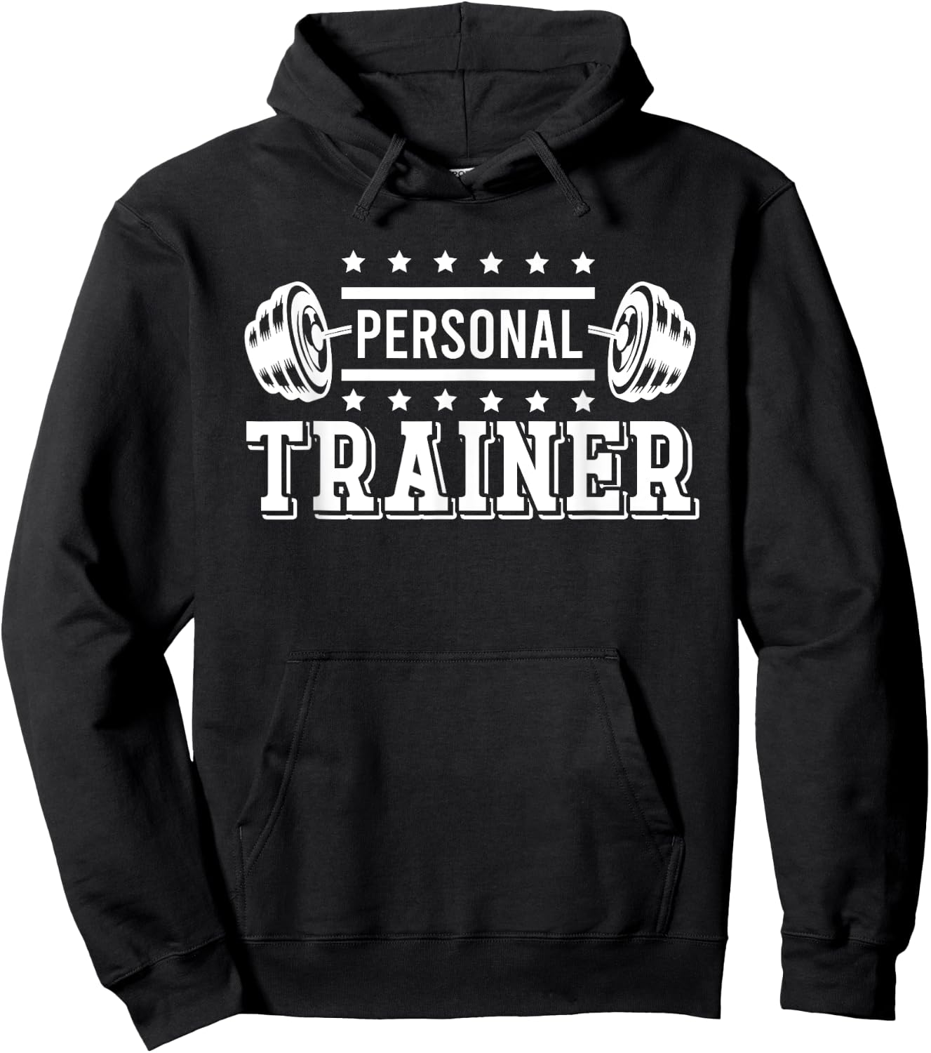 Personal Trainer Bodybuilding Fitness Instructor Workout Gym Hoodie - Hoodie | Black