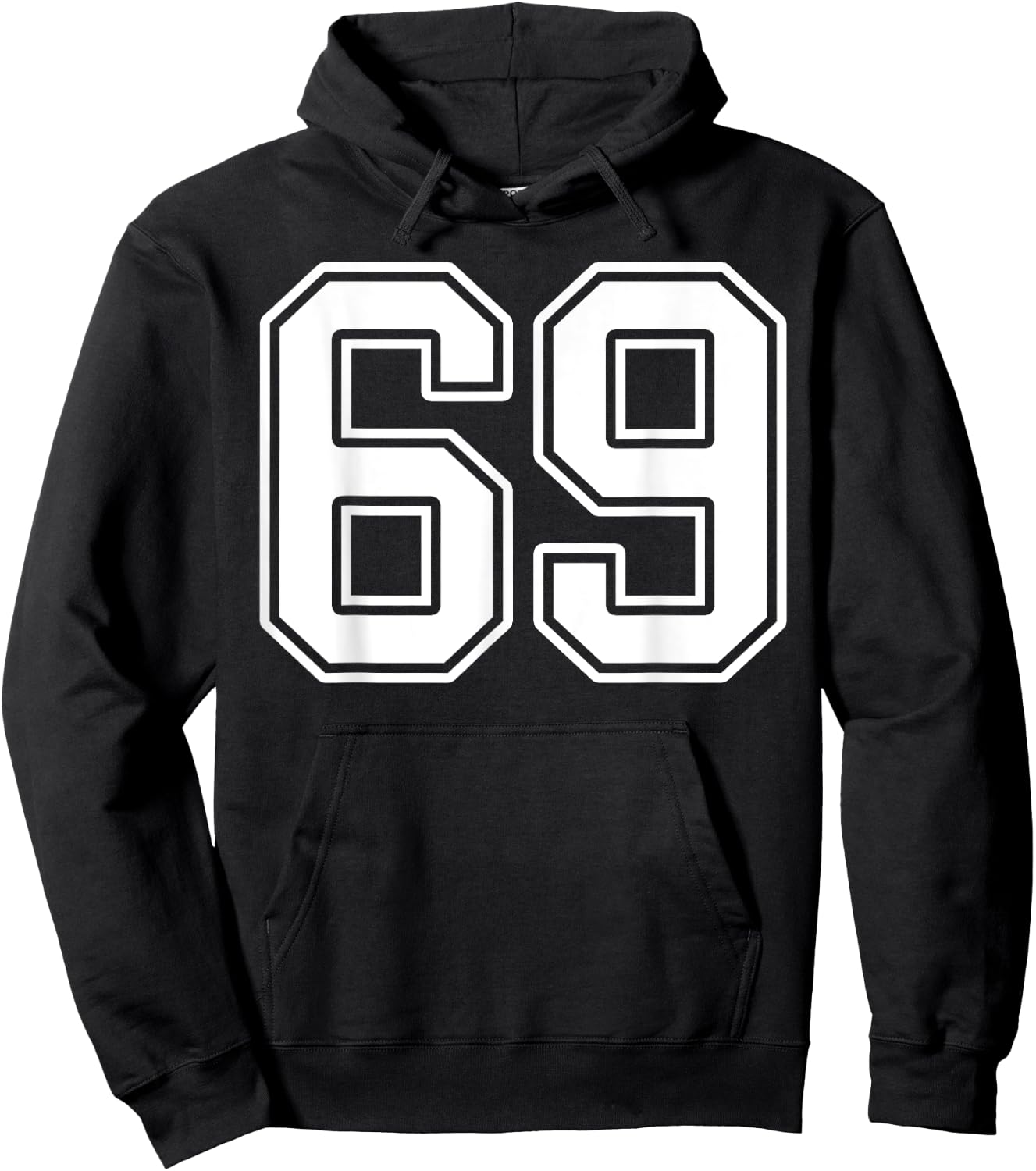 Number 69 Fan Player Jersey Style #69 Men Women Kids Hoodie - Hoodie | Black