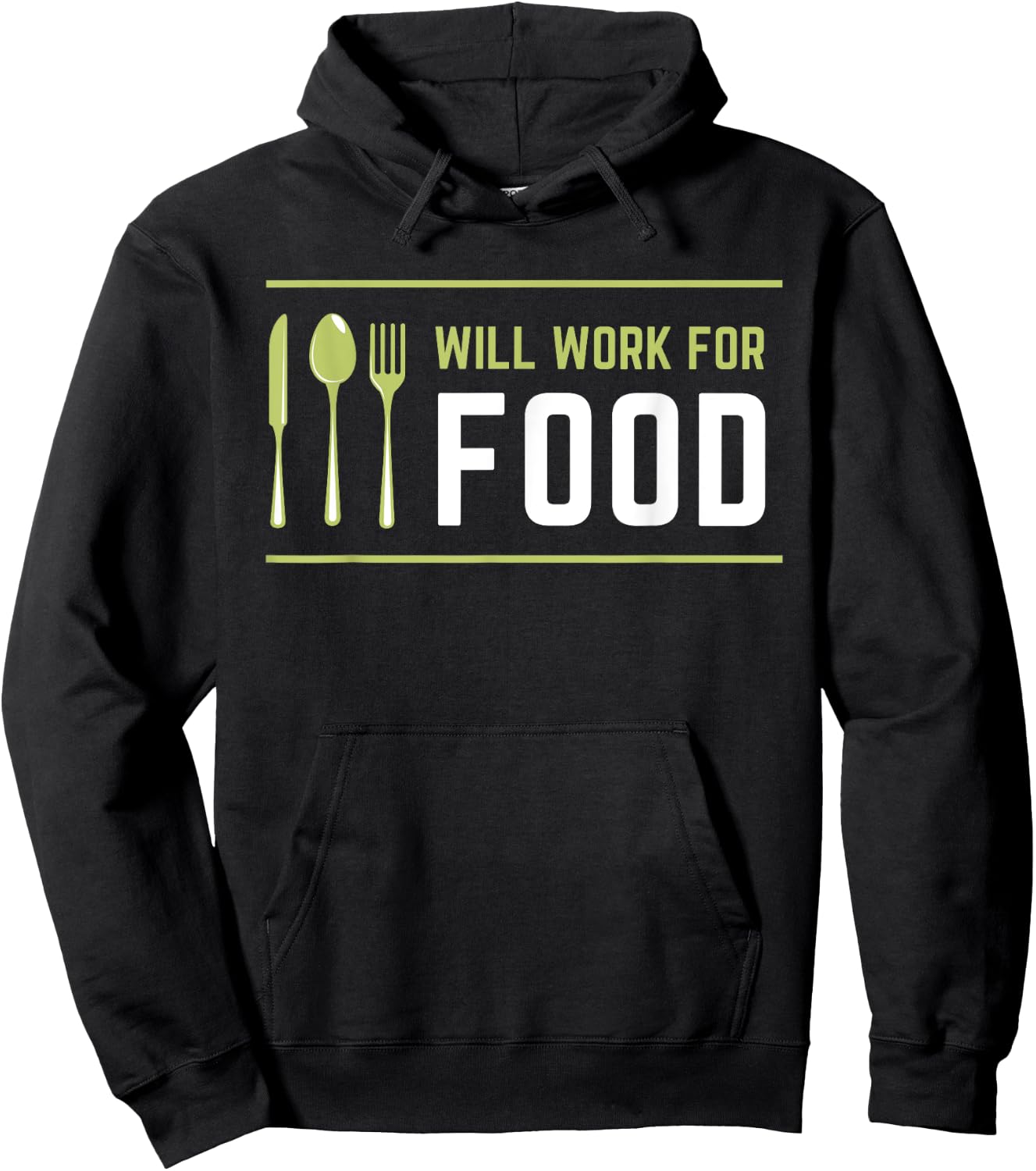 Funny Foodie Dad Gift Friend Foodie Gift Men Women Hoodie - Hoodie | Black