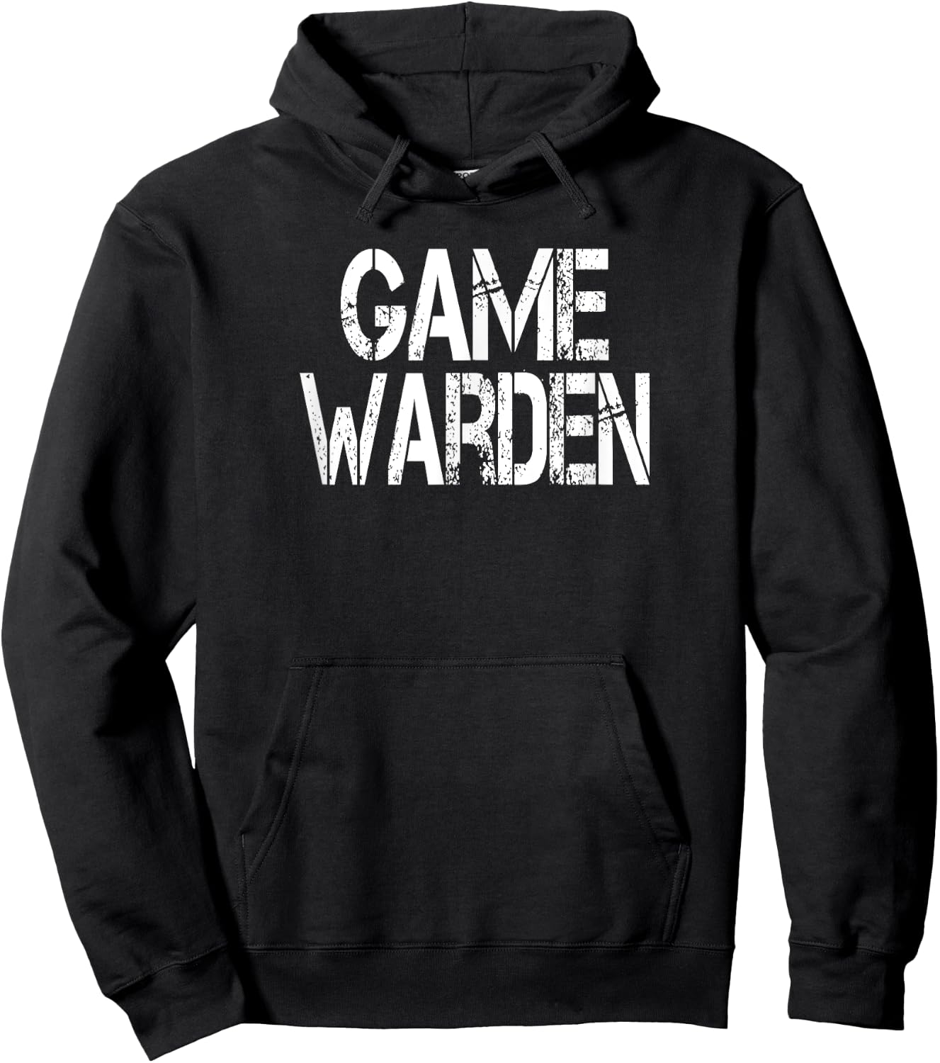 Game Warden Halloween Costume Hoodie - Hoodie | Black