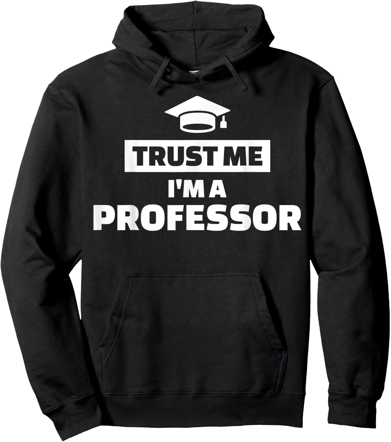 Trust me I'm a professor Hoodie - Hoodie | Black