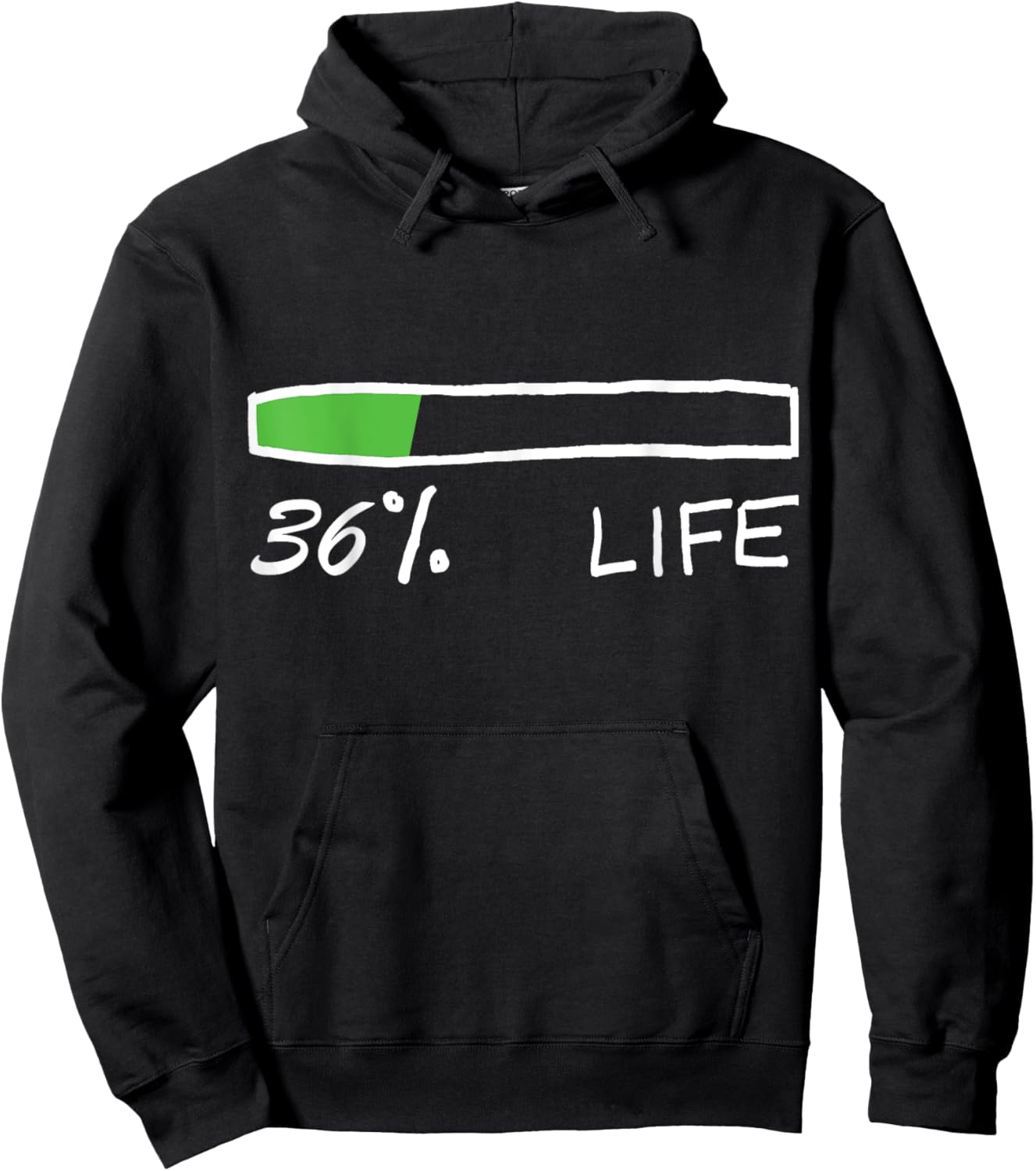 Nas Daily 36% Life Hoodie - Hoodie | Black