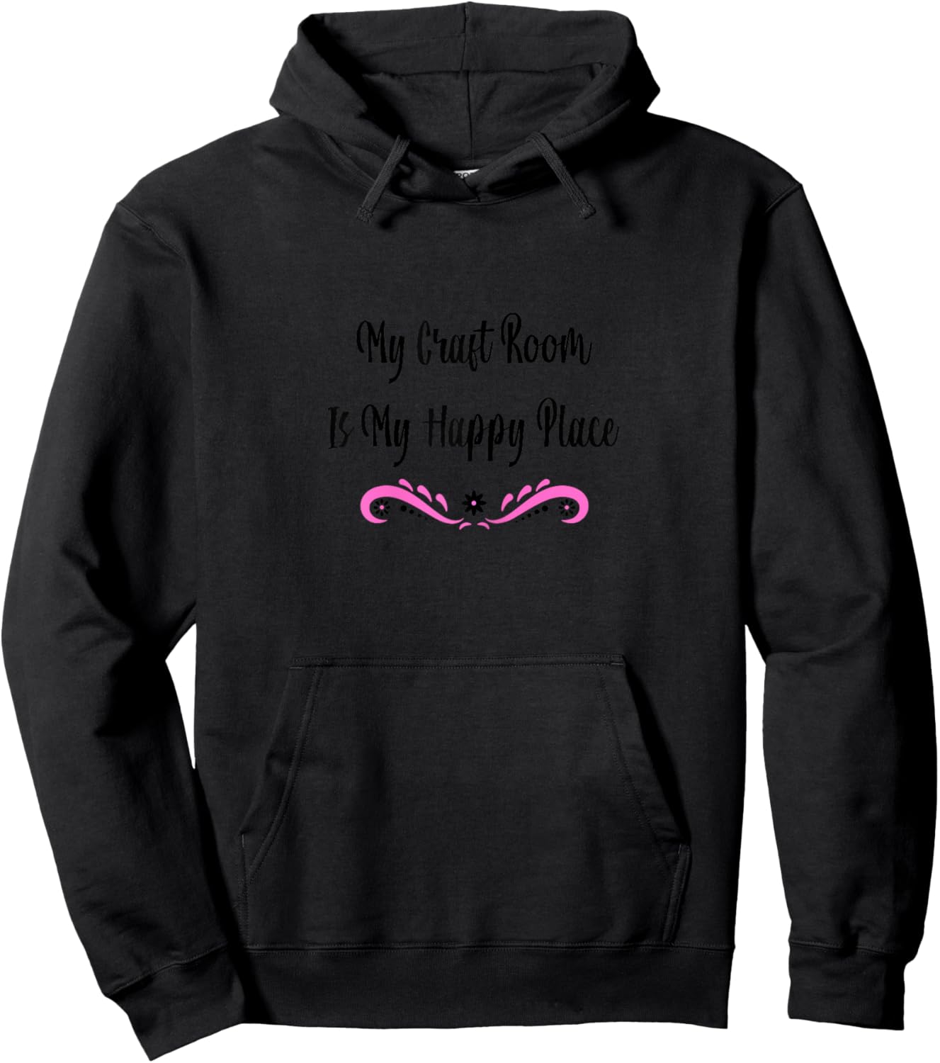 My Craft Room - Funny Crafter Sewing Crafting Gift Hoodie - Hoodie | Black