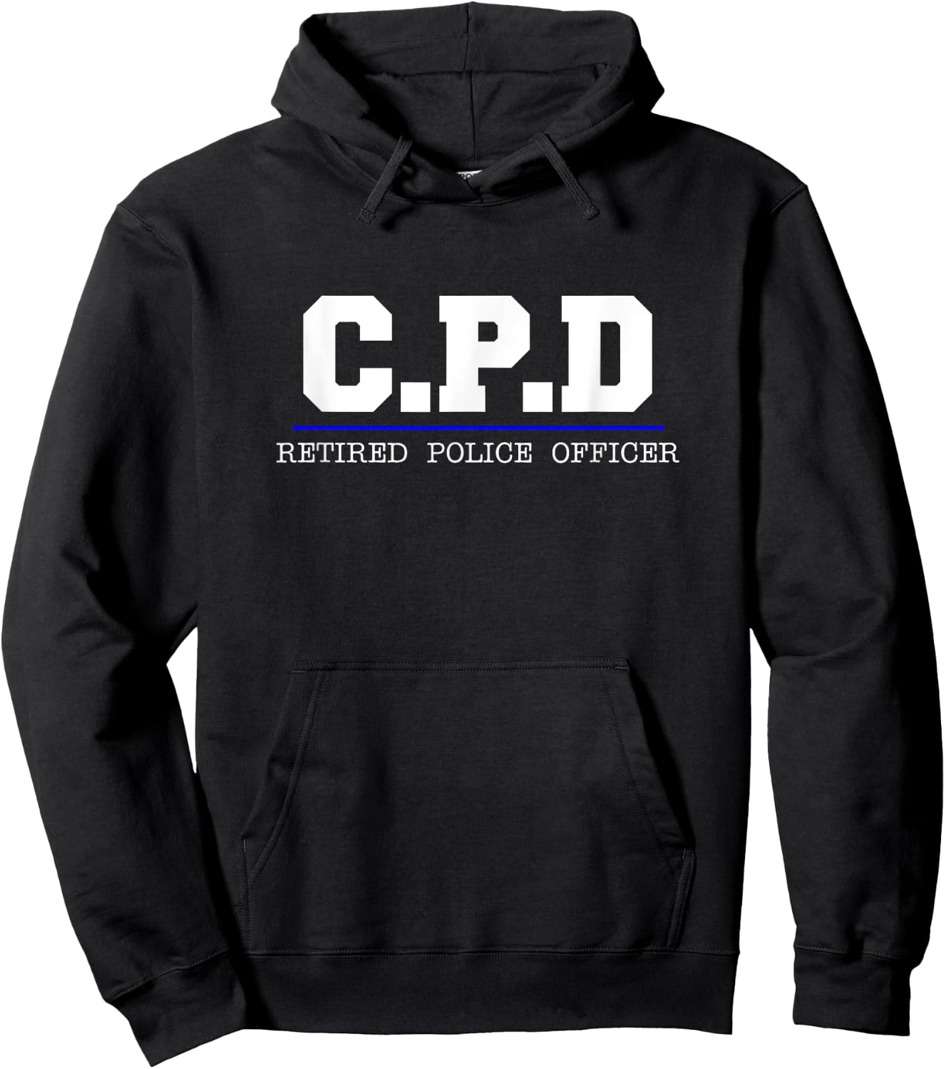 C.P.D Retired Police Officer - Chicago PD Gift Hoodie - Hoodie | Black
