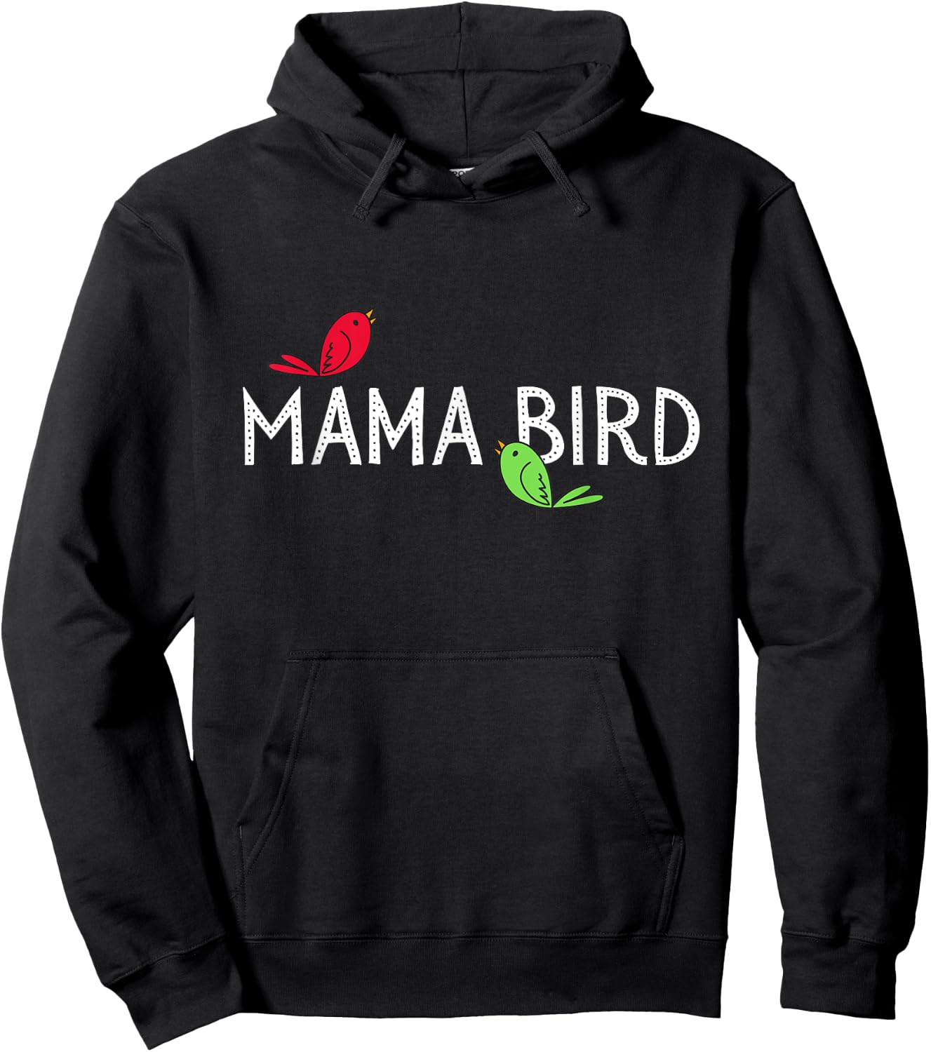 Mama Bird Hoodie - Hoodie | Black