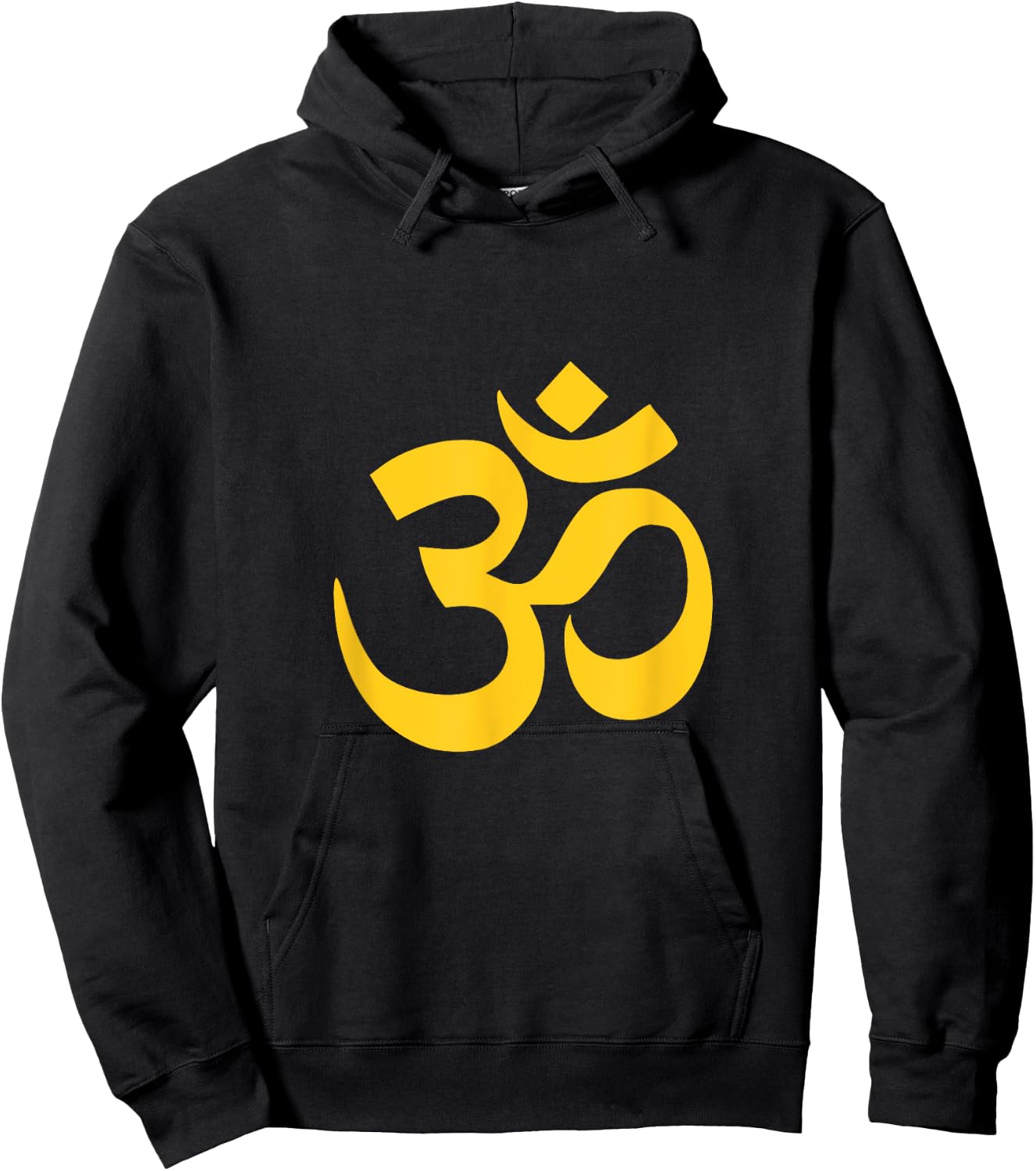 Om Spiritual Ohm Symbol | Yoga Meditation Mind Body Spirit Hoodie - Hoodie | Black
