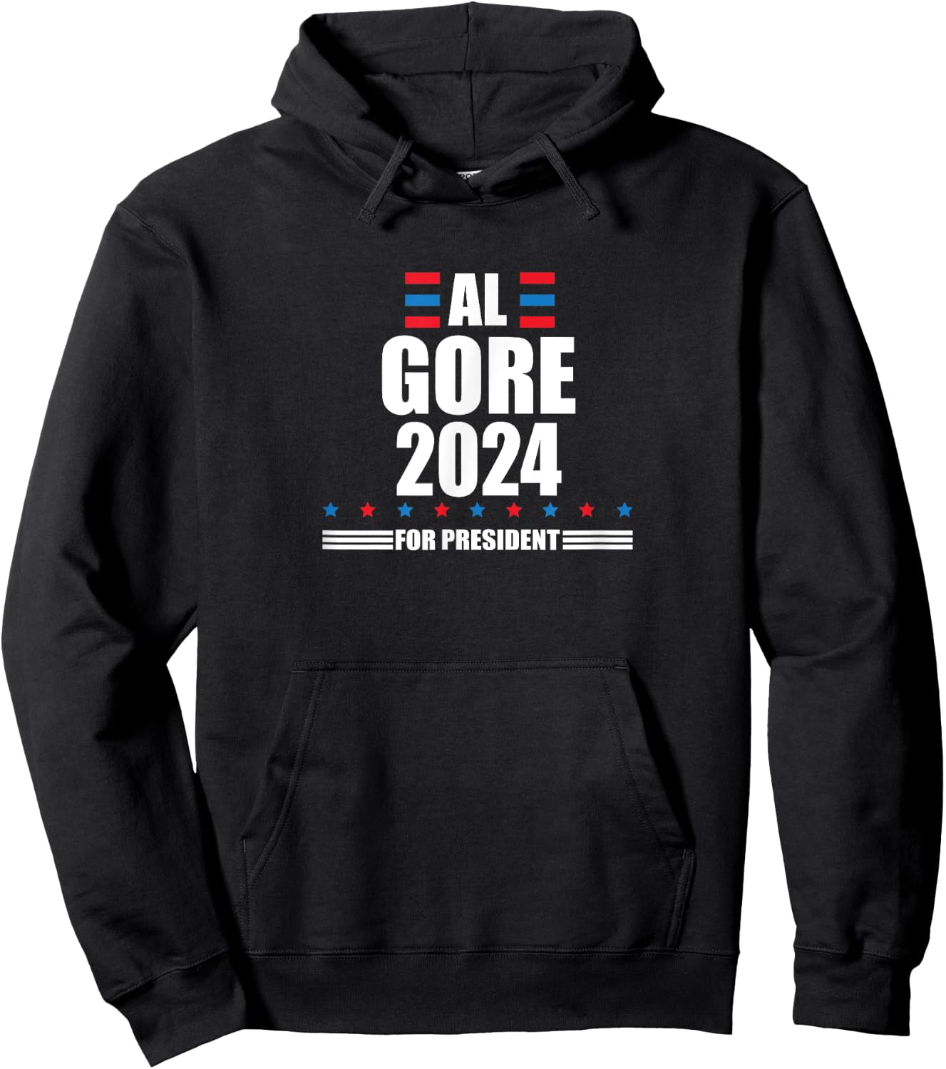 Al Gore 2024 | Gore 24 President Liberal Democrat Hoodie - Hoodie | Black
