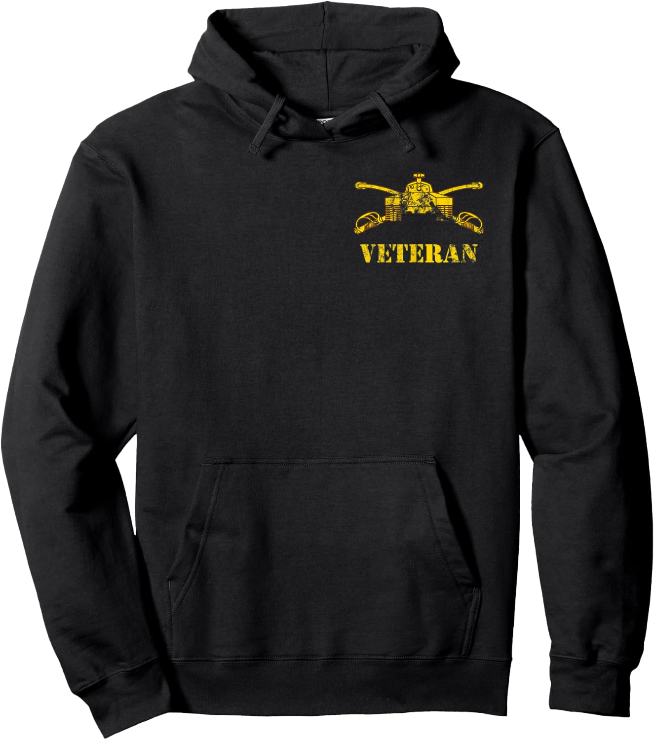 US Army Armor Veteran (AR) - 19 Kilo Tanker - 19K Vintage Hoodie - Hoodie | Black