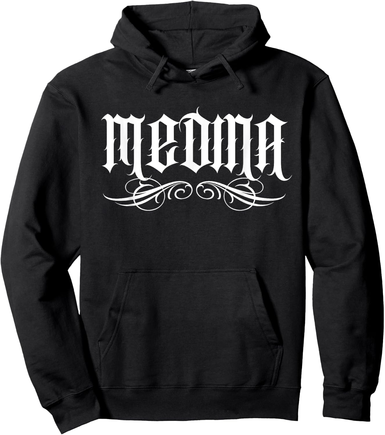 Medina Mexican Surname Hispanic Spanish Familia Family Hoodie - Hoodie | Black