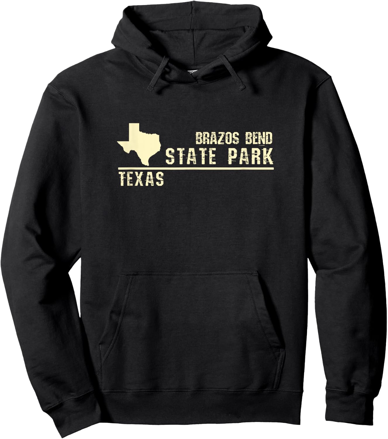 TX Souvenir - Texas Brazos Bend State Park Hoodie - Hoodie | Black