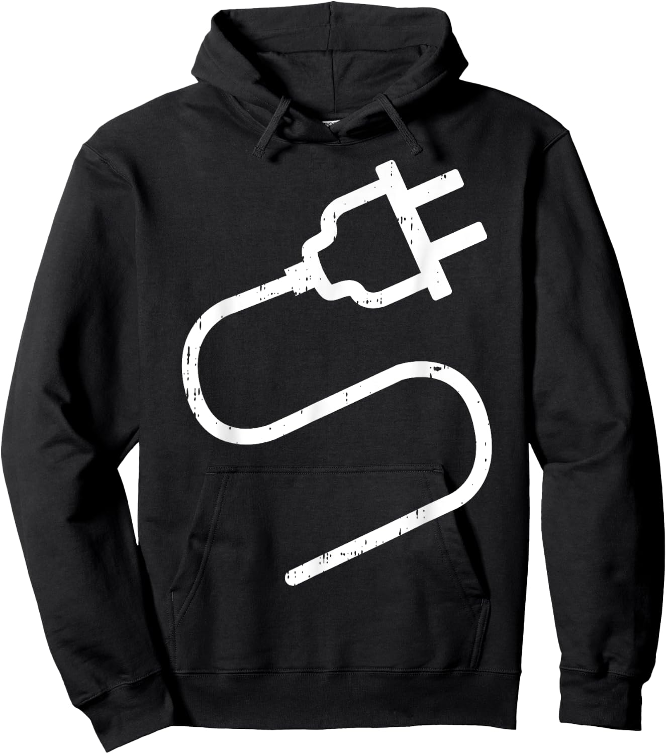 Couple Plug Socket Matching Costume Funny Halloween Gifts Hoodie - Hoodie | Black