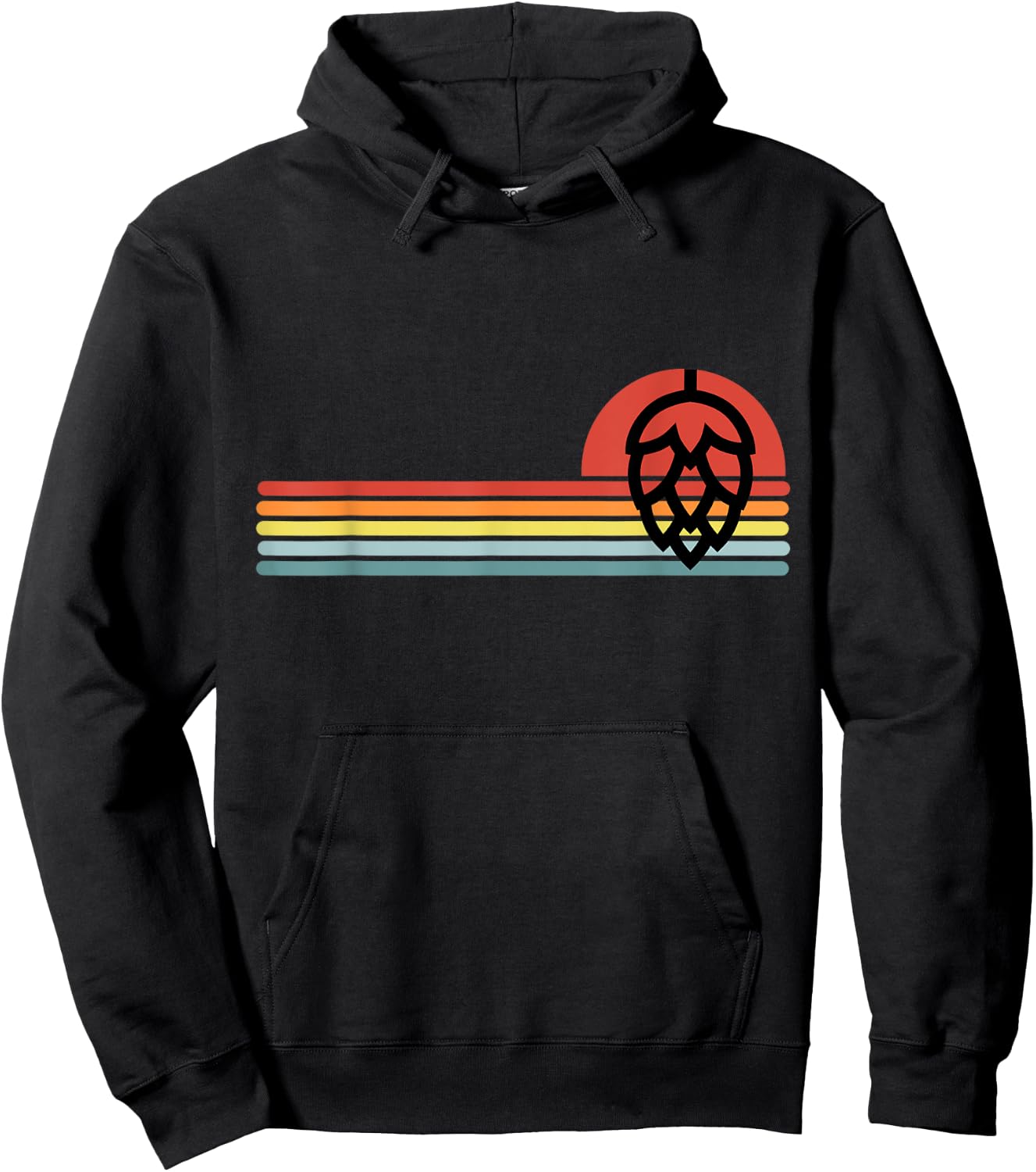Hops Home Brew Craft Beer Shirts Women Vintage Hoodie - Hoodie | Black