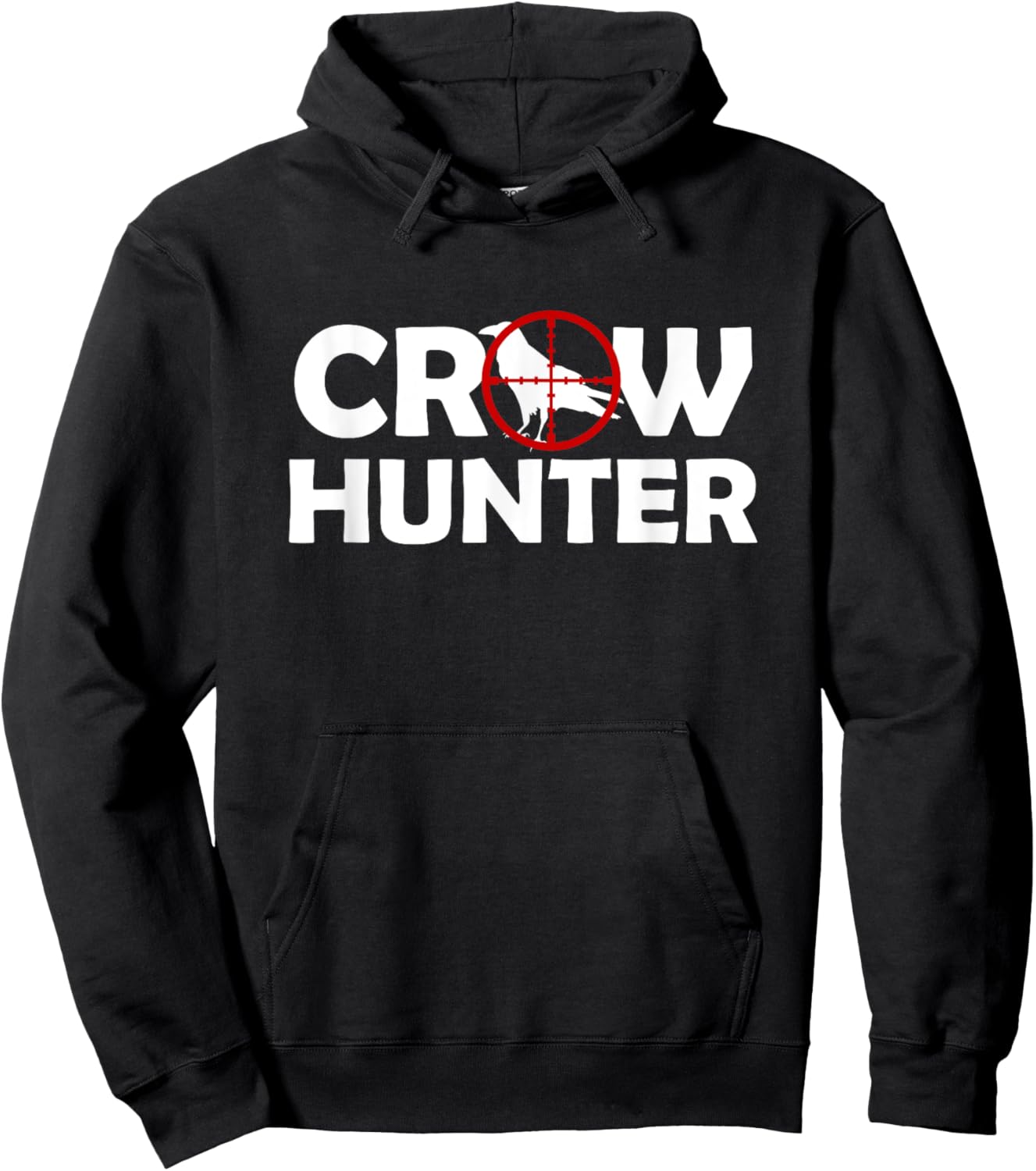 Crow Hunter Bird Hunting Hoodie - Hoodie | Black