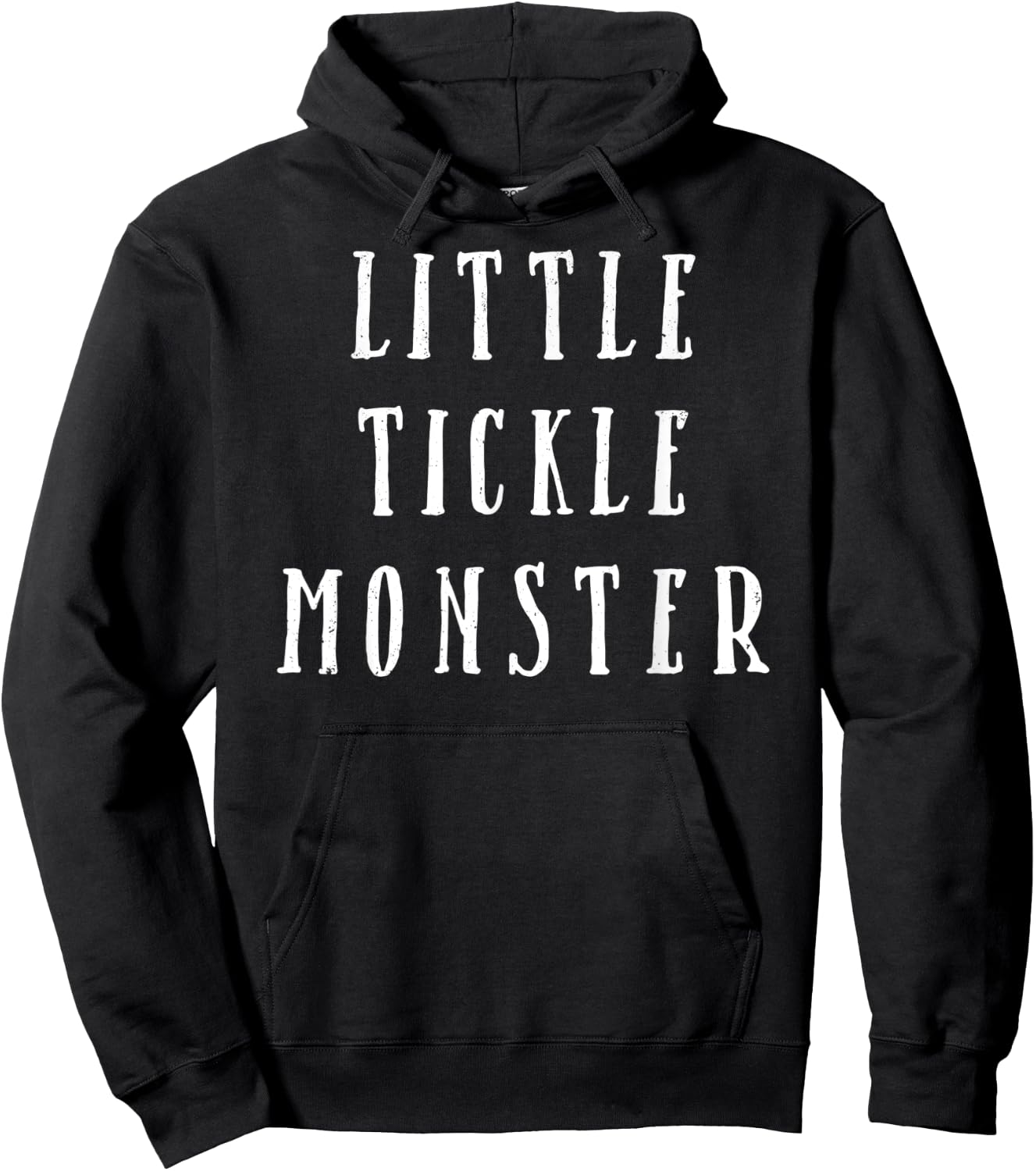 Little Tickle Monster - Funny Family Hoodie - Hoodie | Black