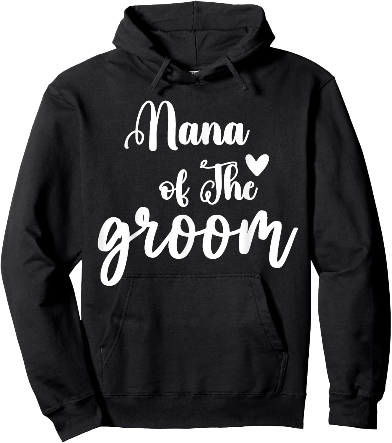 Nana Of The Groom Wedding Bachelor Party Nana Matching Hoodie - Hoodie | Black