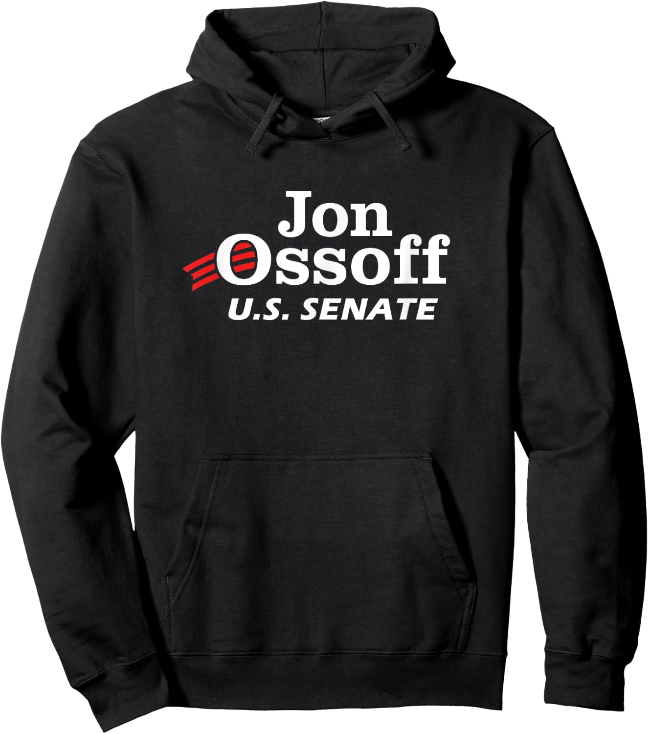 Jon Ossoff for Senator 2026 Senate Georgia Campaign Hoodie - Hoodie | Black