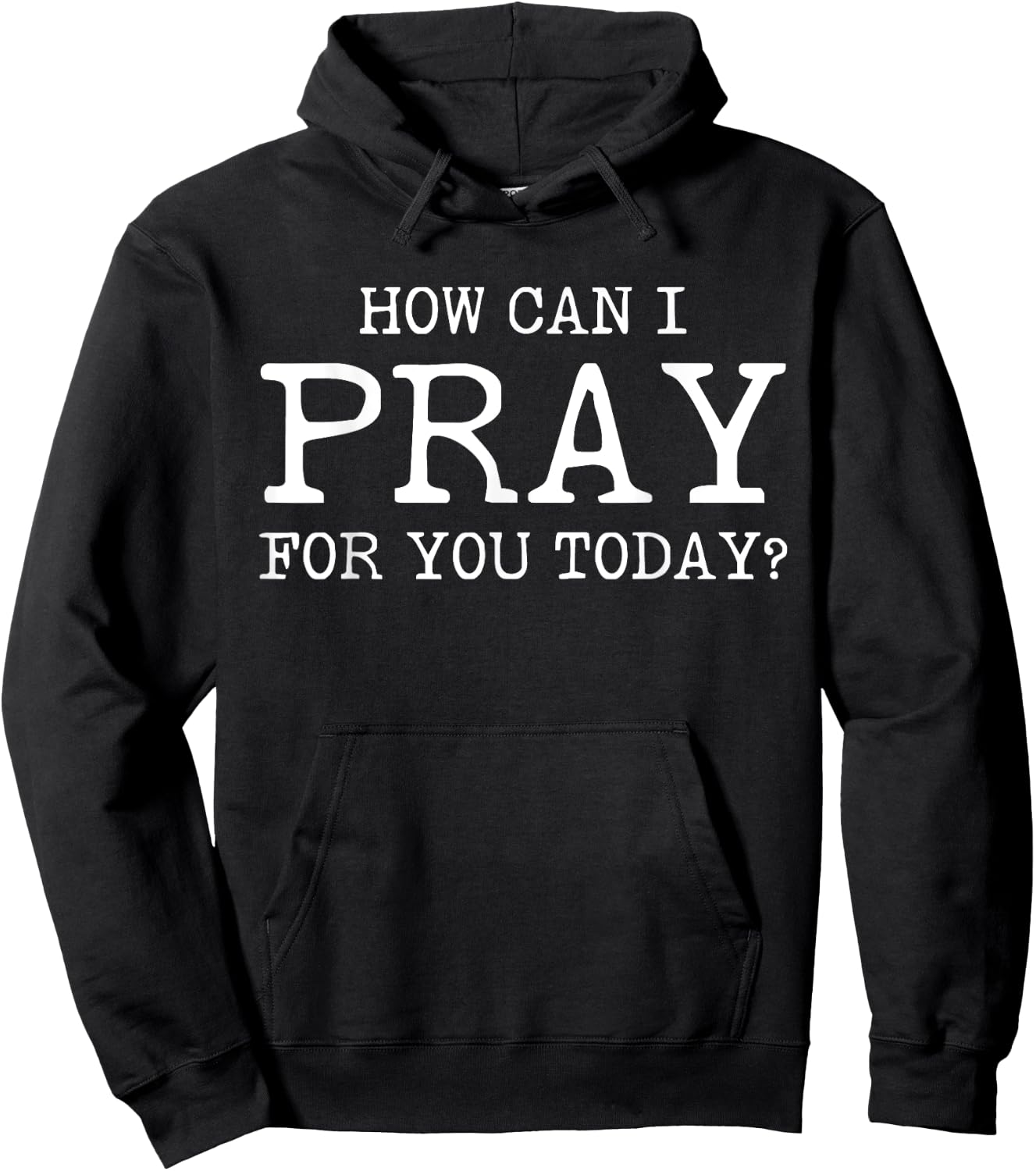 Christian Prayer For You Jesus or Faith How Can I Pray Hoodie - Hoodie | Black