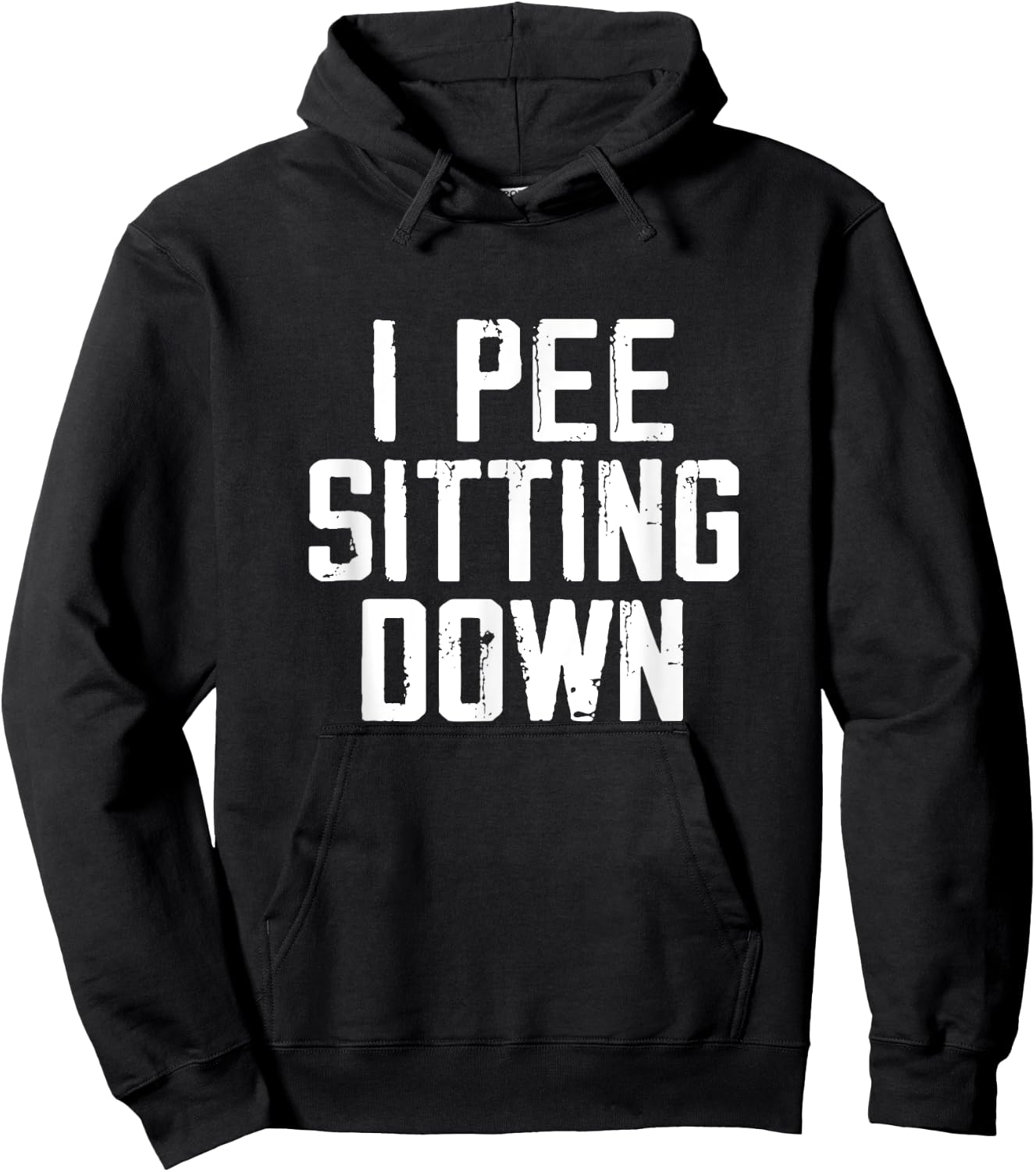 I Pee Sitting Down Pet Sitting Pet Sitter Dog Sitting Animal Women Hoodie - Hoodie | Black